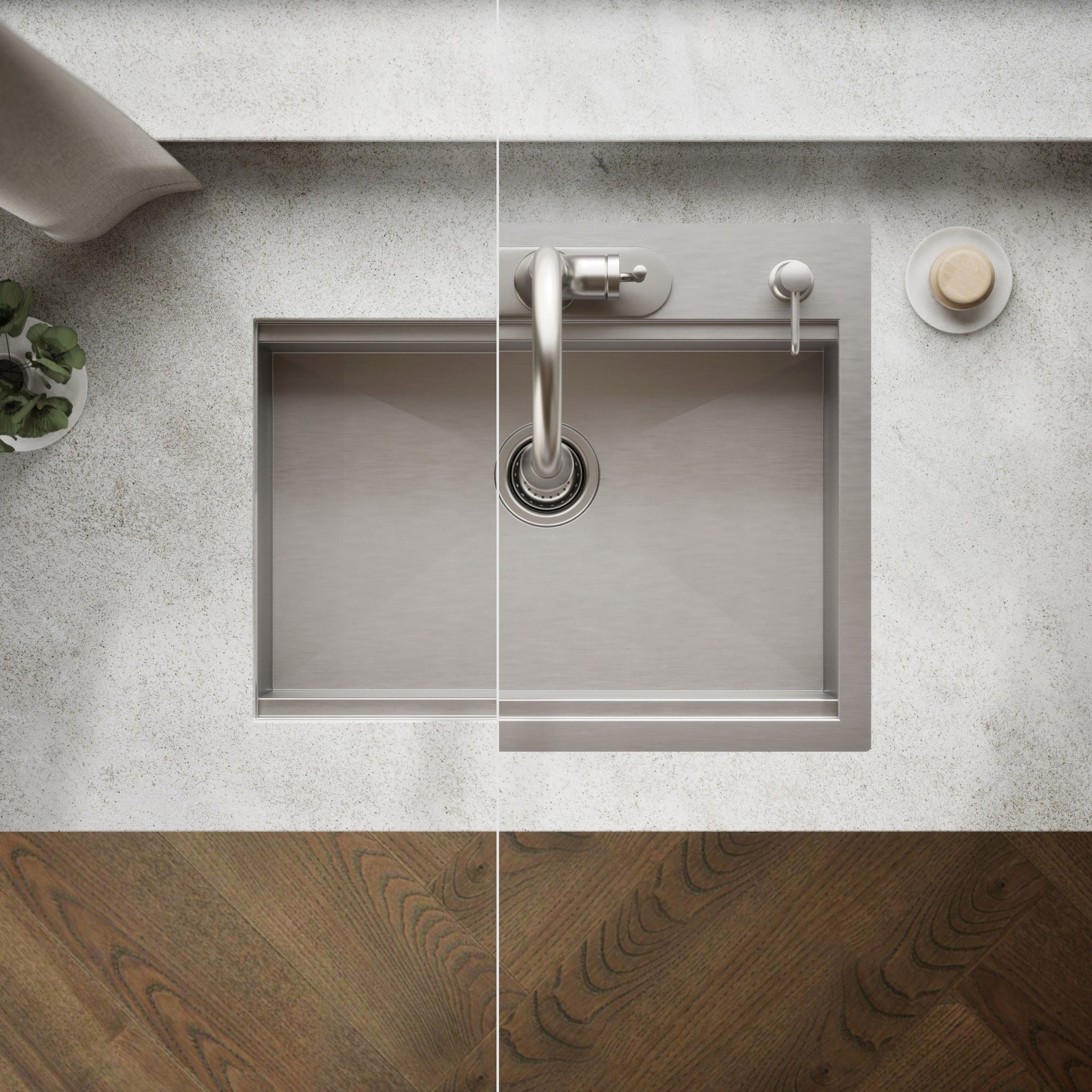 Kohler Lyric Dual Mount Workstation Kitchen Sink Kit