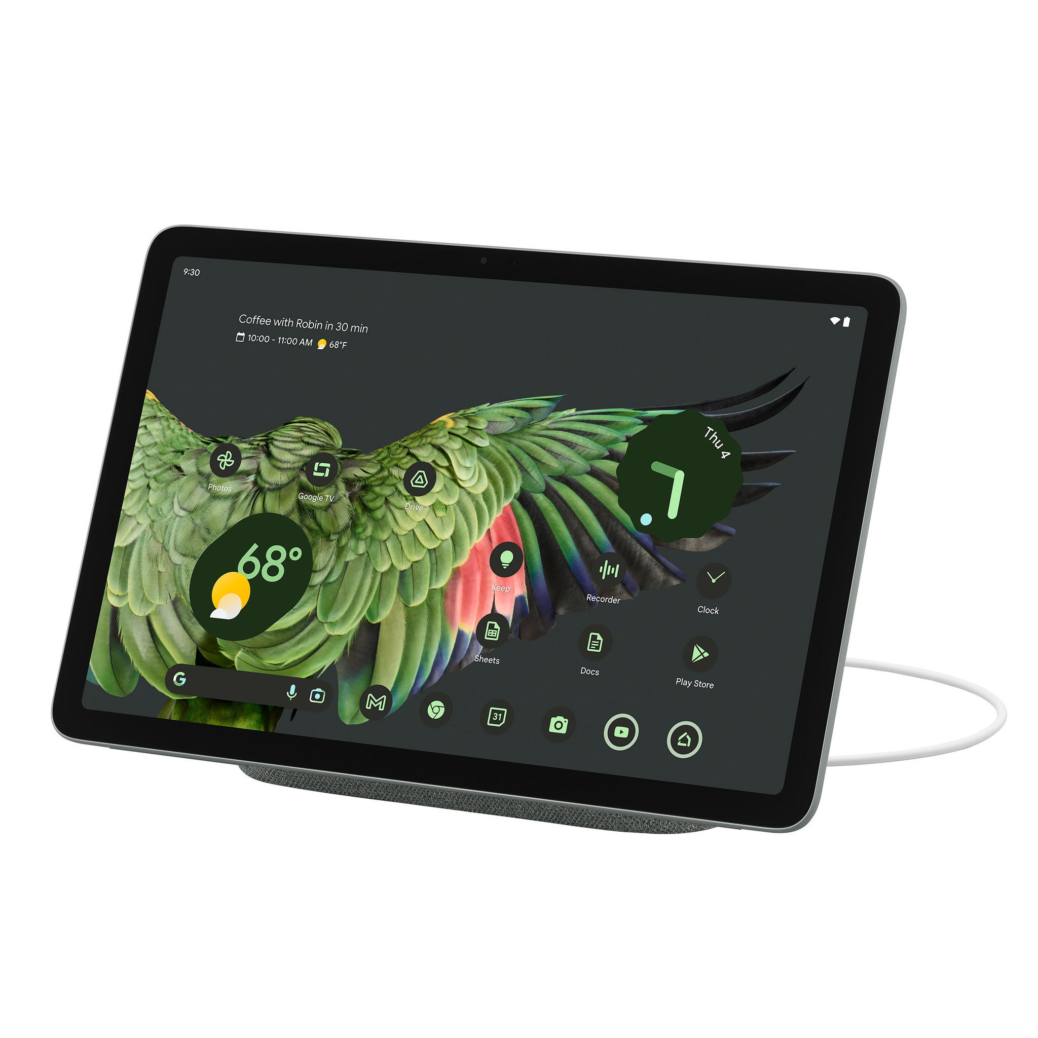 Google - Pixel Tablet with Charging Speaker Dock - 11" Android Tablet - 256GB - Wi-Fi