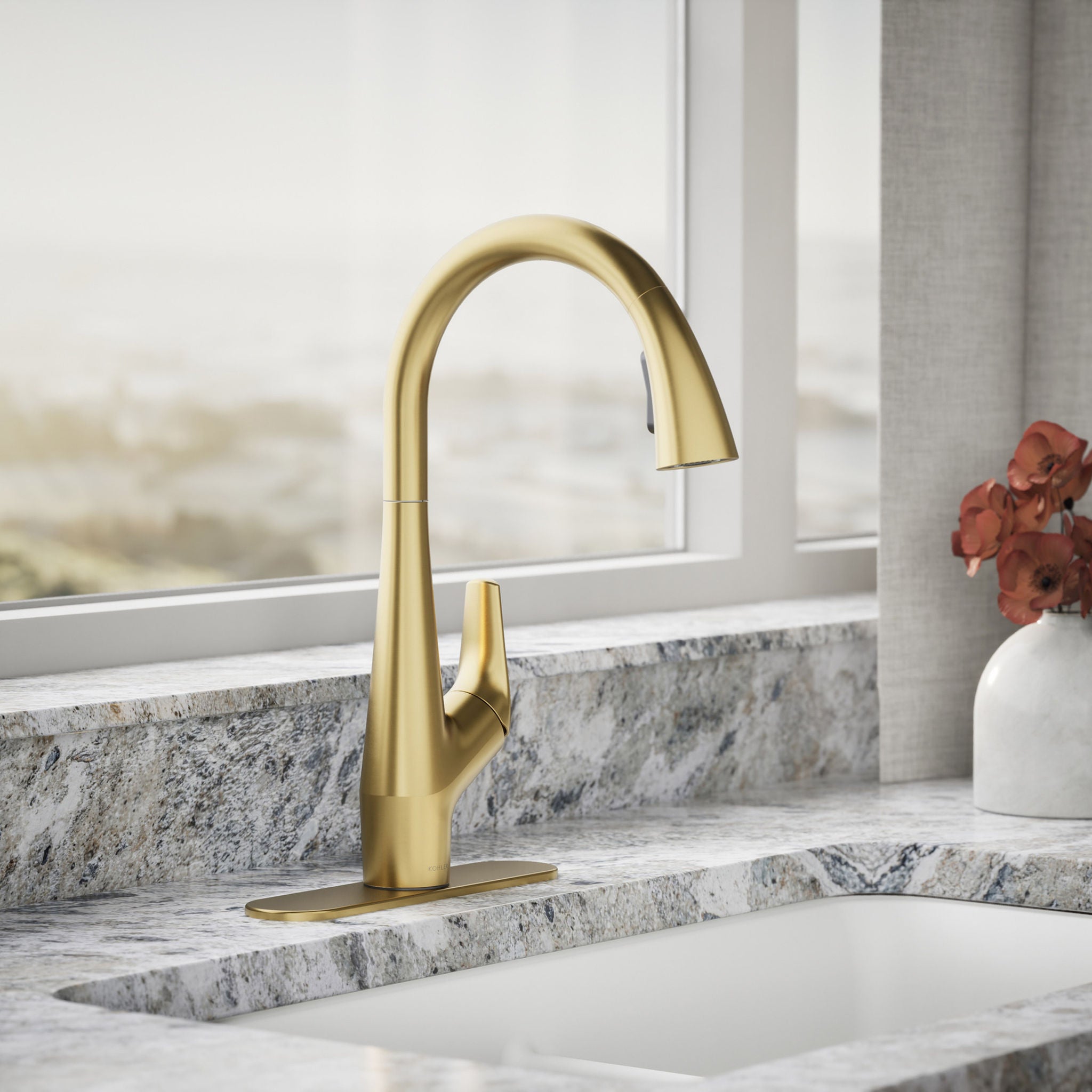 Kohler Lir Pull-down Kitchen Faucet