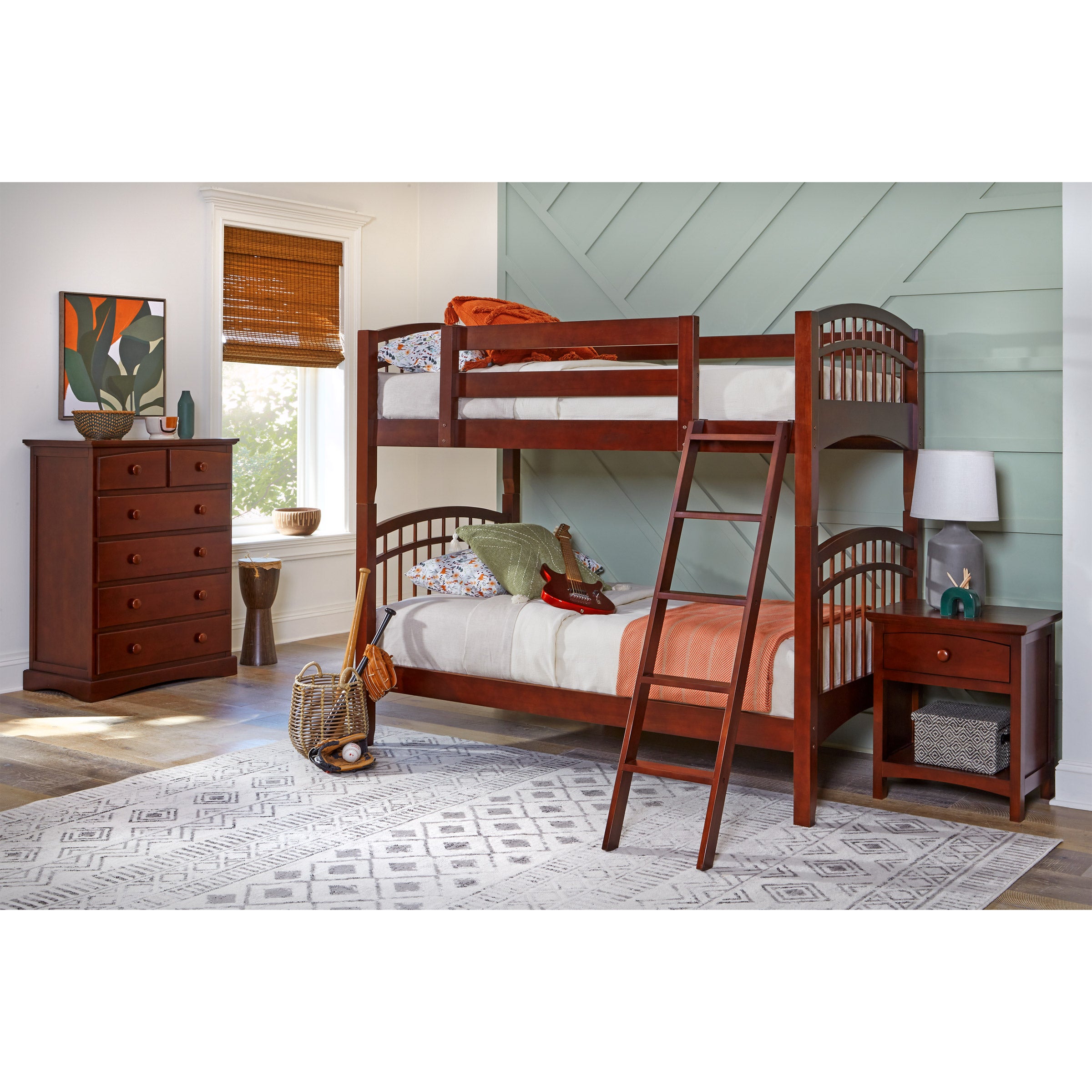 McKenzie Bedroom Collection in Dark Brown