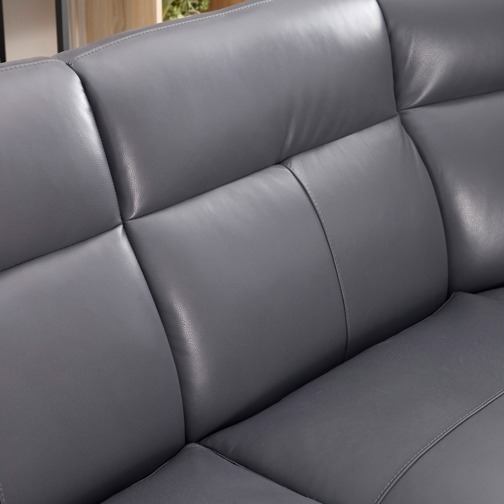 Carina 3-piece Leather Sectional