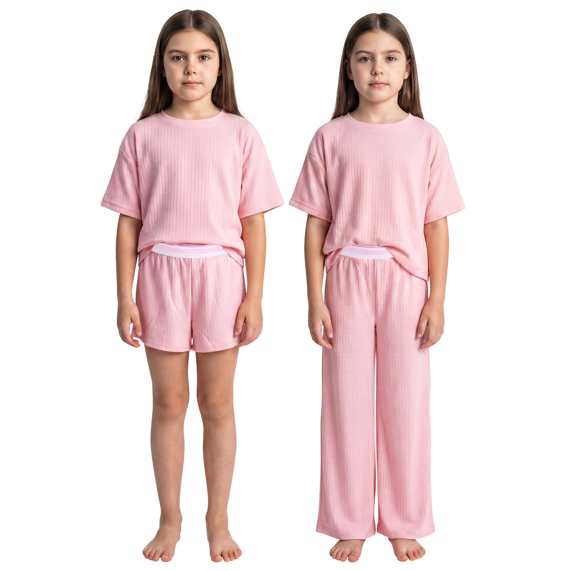 Calvin Klein Youth 3-piece Ribbed PJ Set