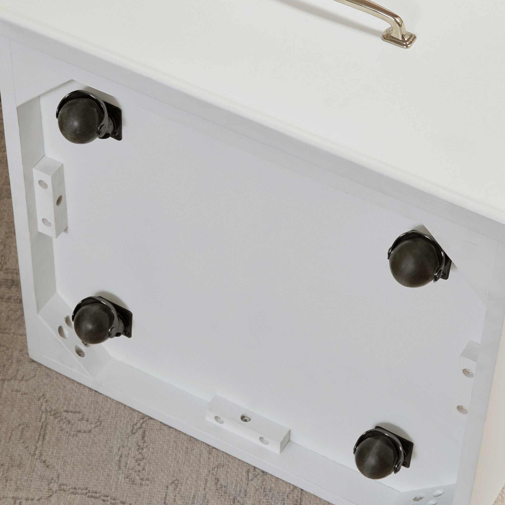 Odessa Lift-top Vanity with LED Lighted Mirror