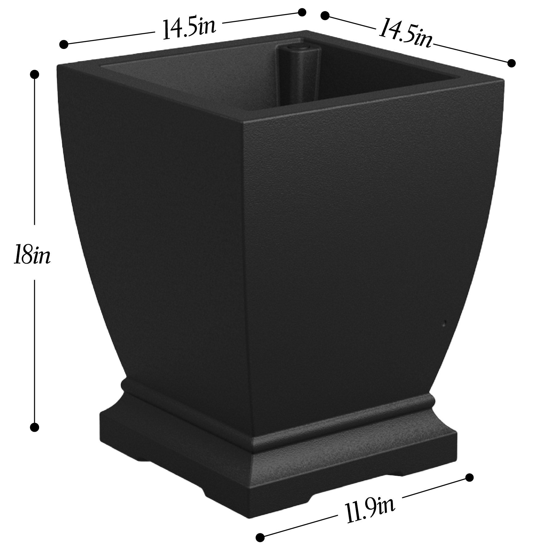 Acadia 18" Planter, 2-pack