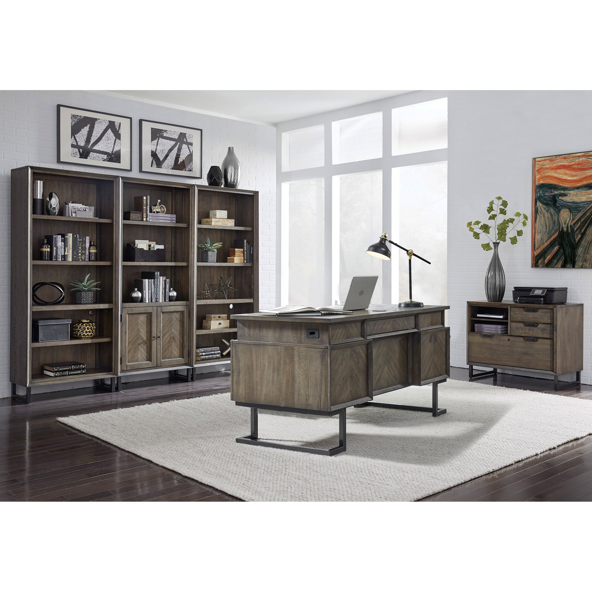 Asher 5-piece Executive Office Suite