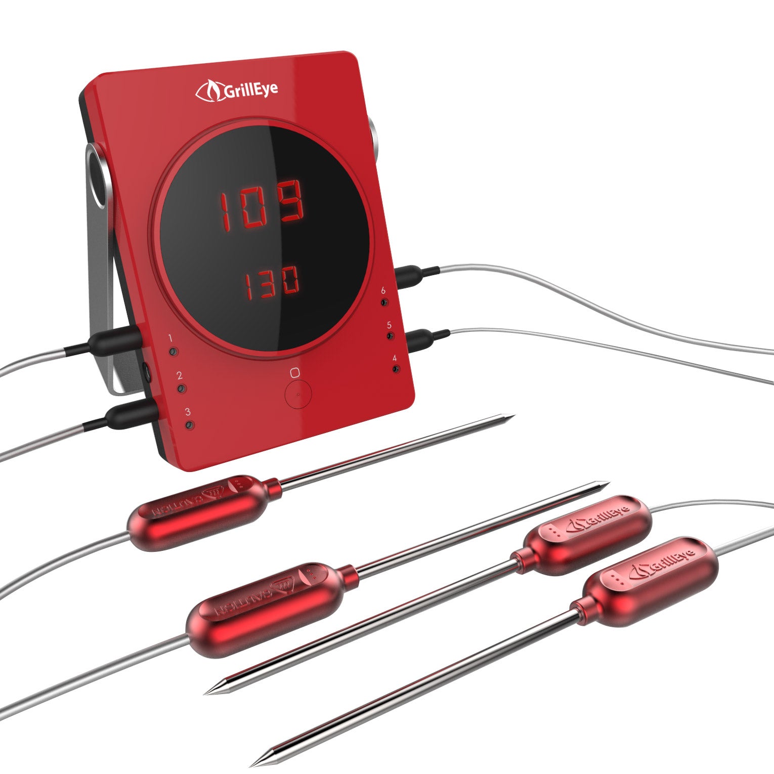 GrillEye Smart Bluetooth Grilling & Smoking Thermometer