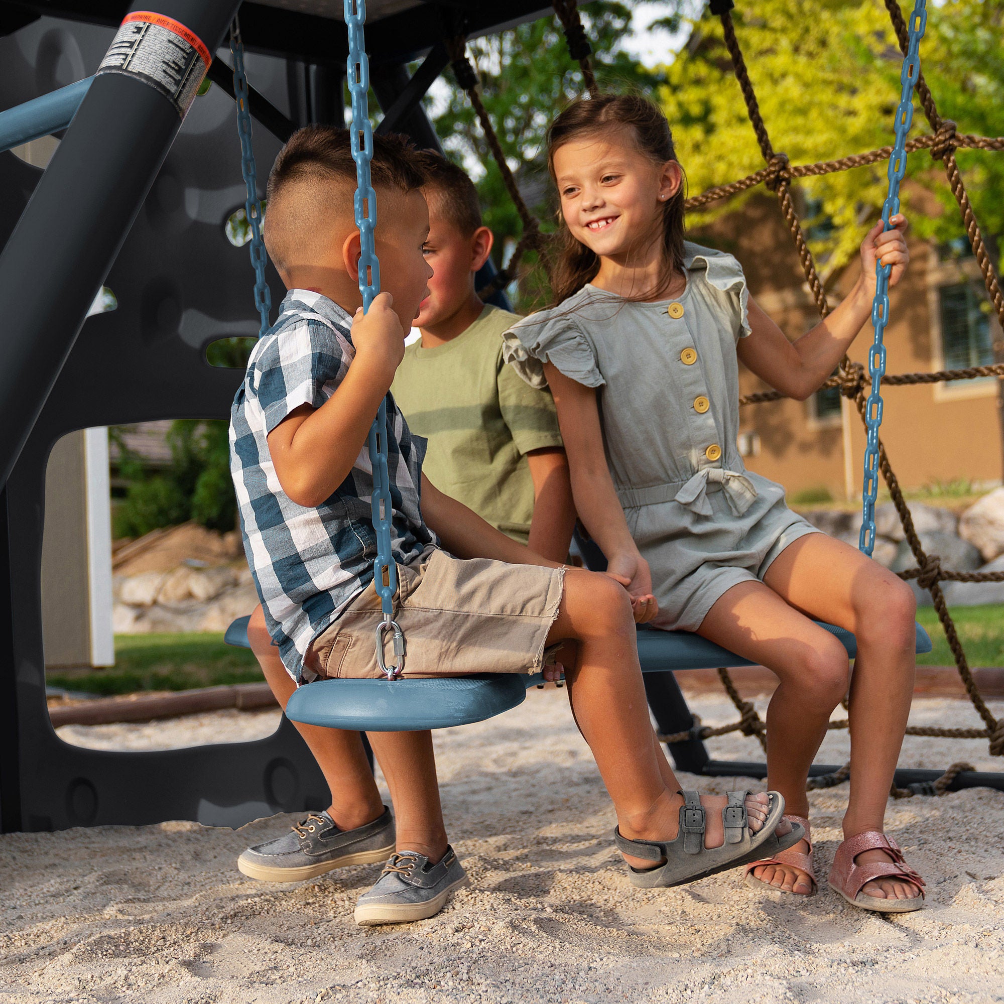 Lifetime Double Slide Deluxe Swing Set- Do It Yourself