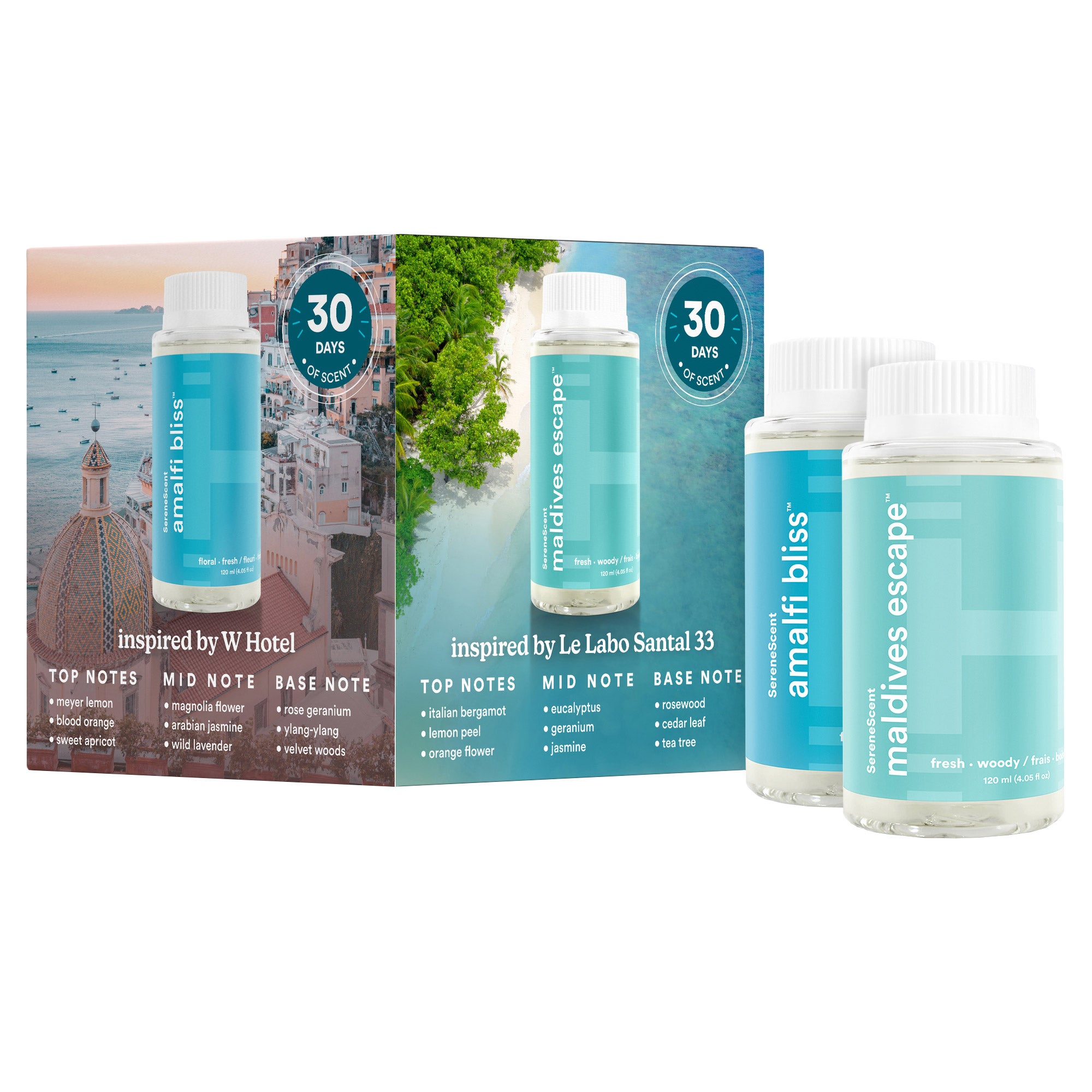 Homedics SereneScent Oil Bundle, 2-pack