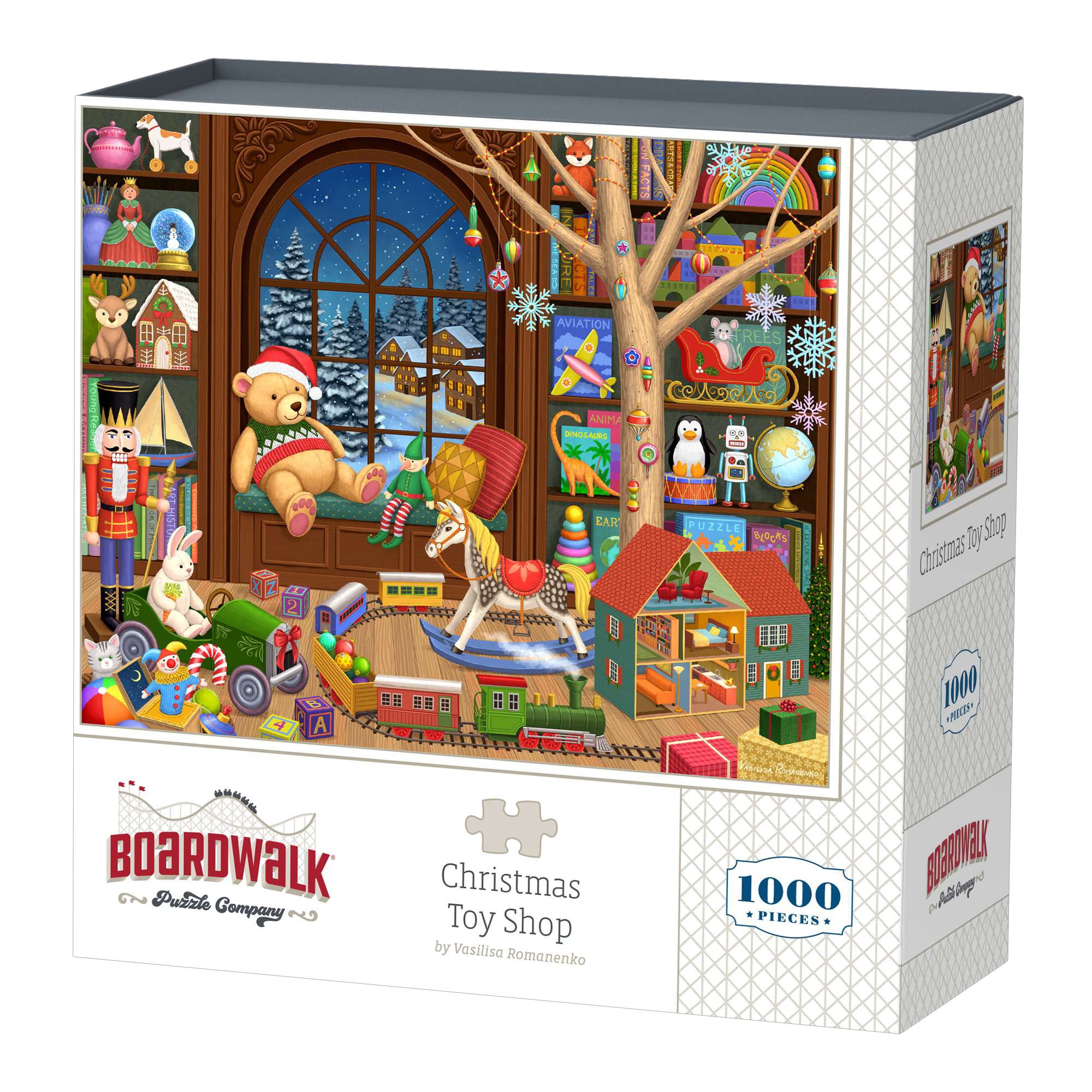 Boardwalk Assorted Jigsaw Puzzles, 3-pack