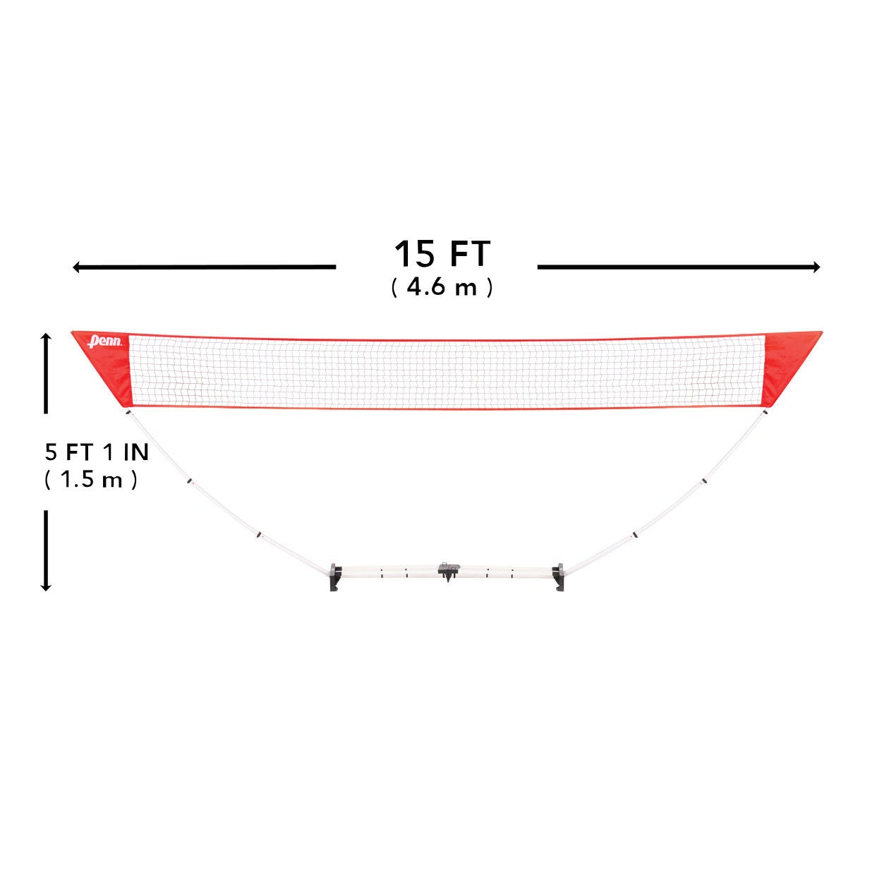 Penn Premium Easy Setup Badminton Set