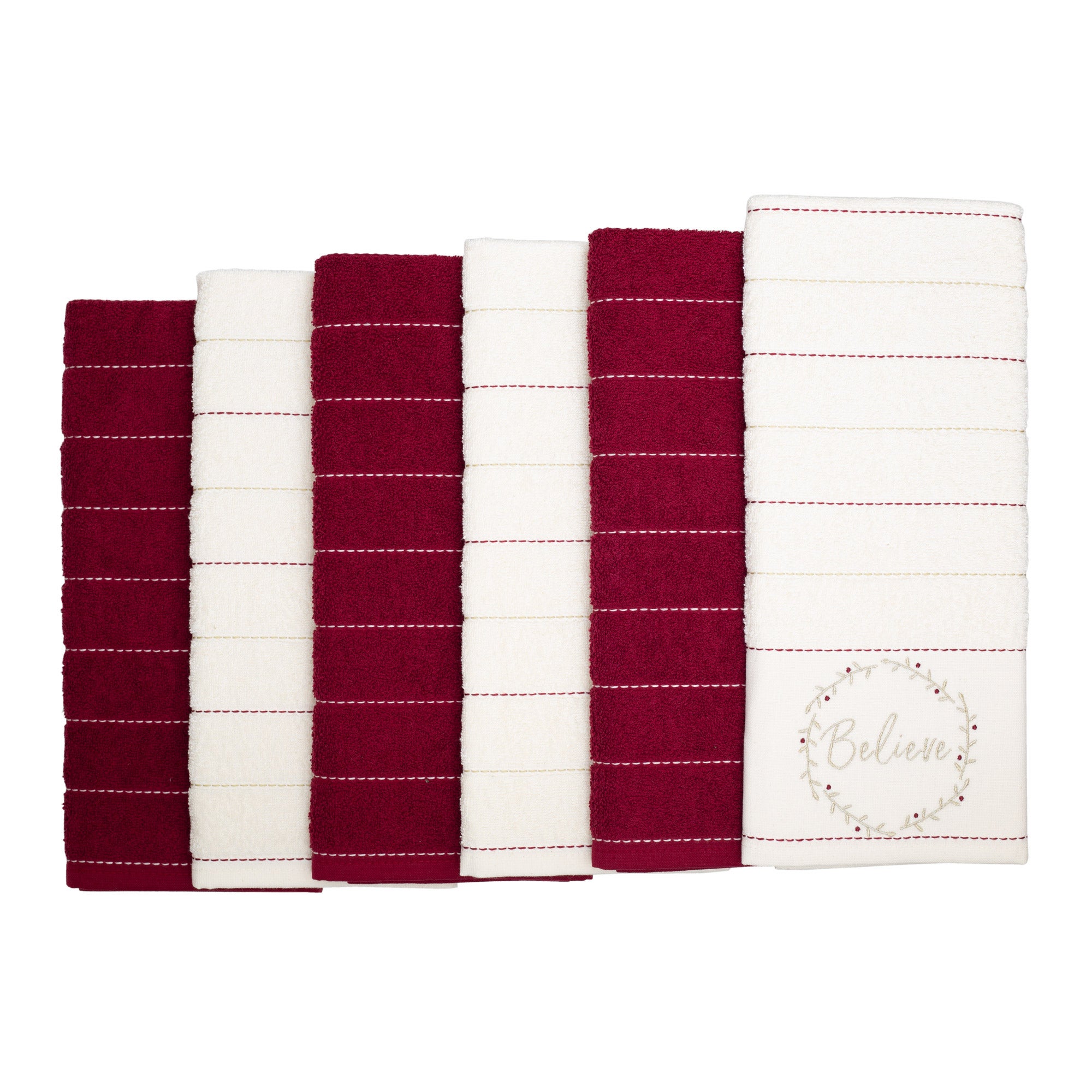 6-Piece Holiday Kitchen Towels