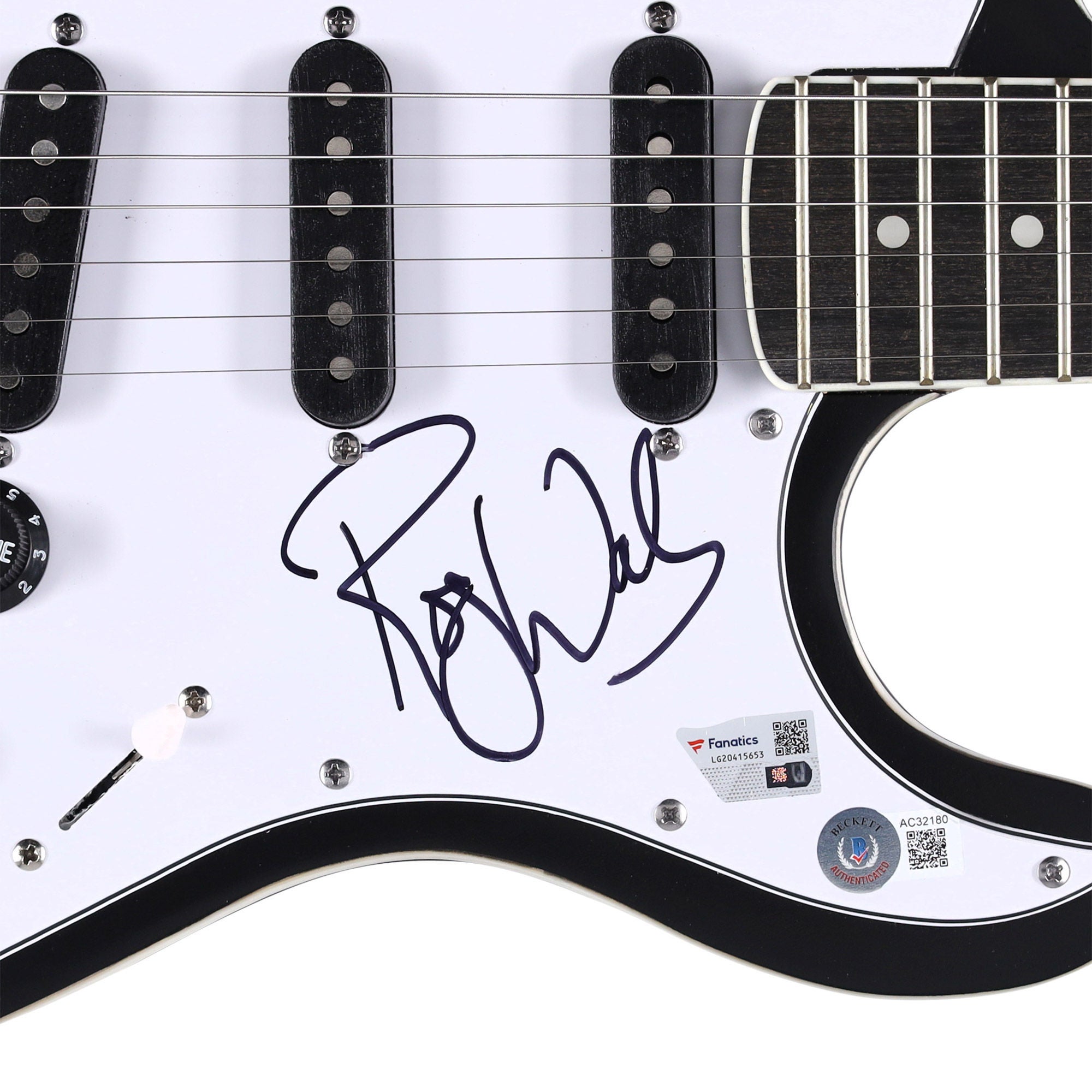 Roger Waters Pink Floyd Autographed BCP Stratocaster Guitar - Art by Stadium Custom Kicks - #1 of Limited Edition 1