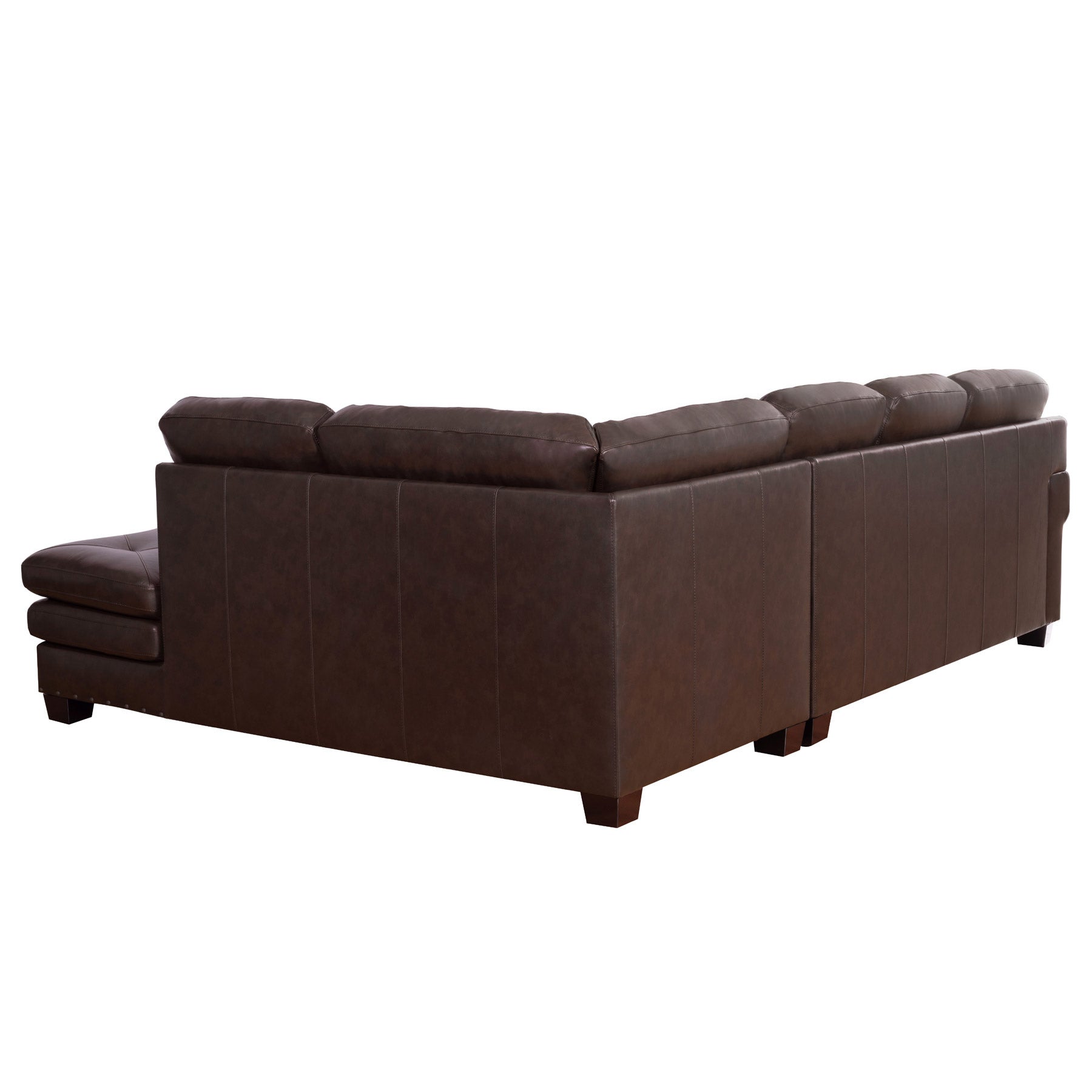 Stanley Top Grain Leather Sectional