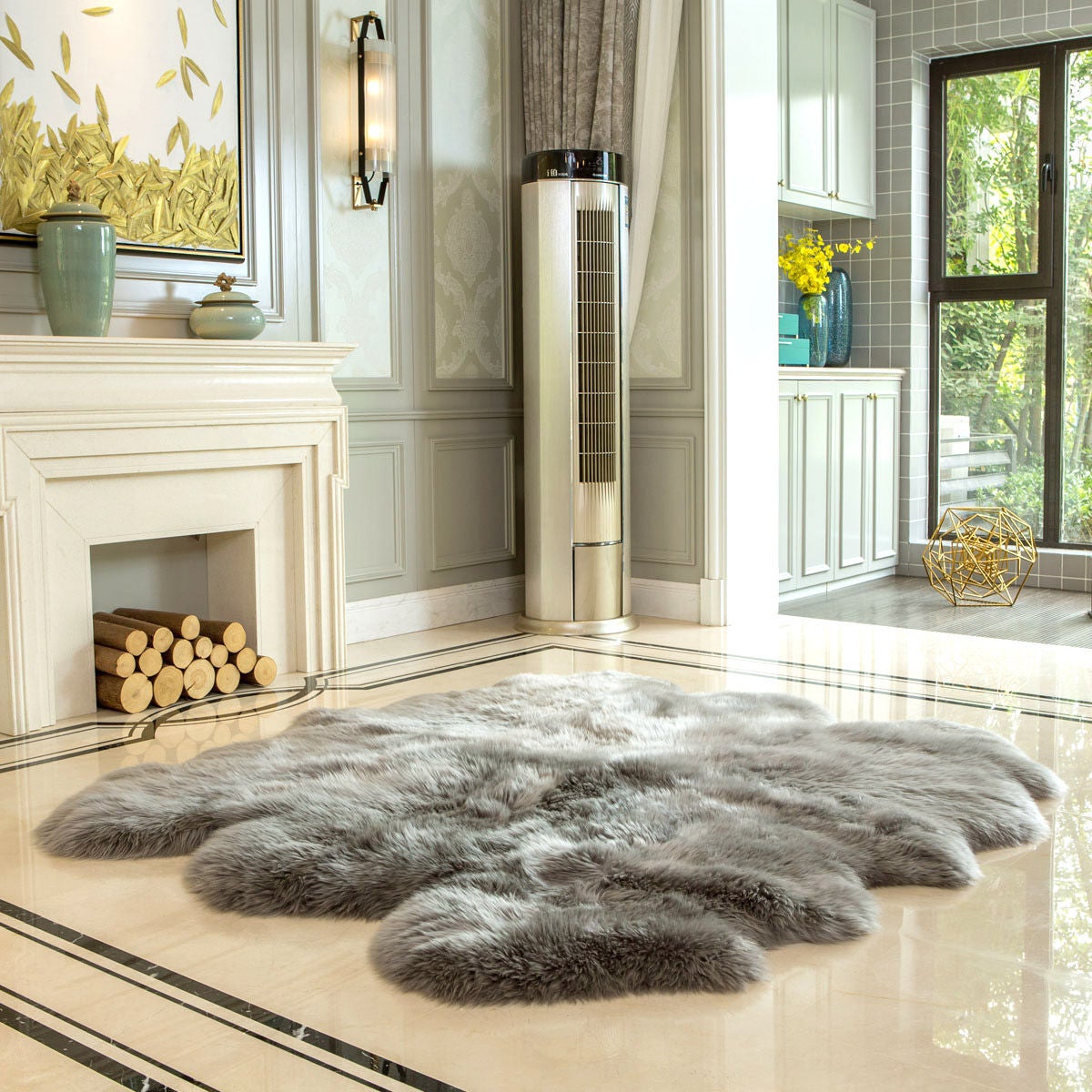 Sexto Sheepskin Rug