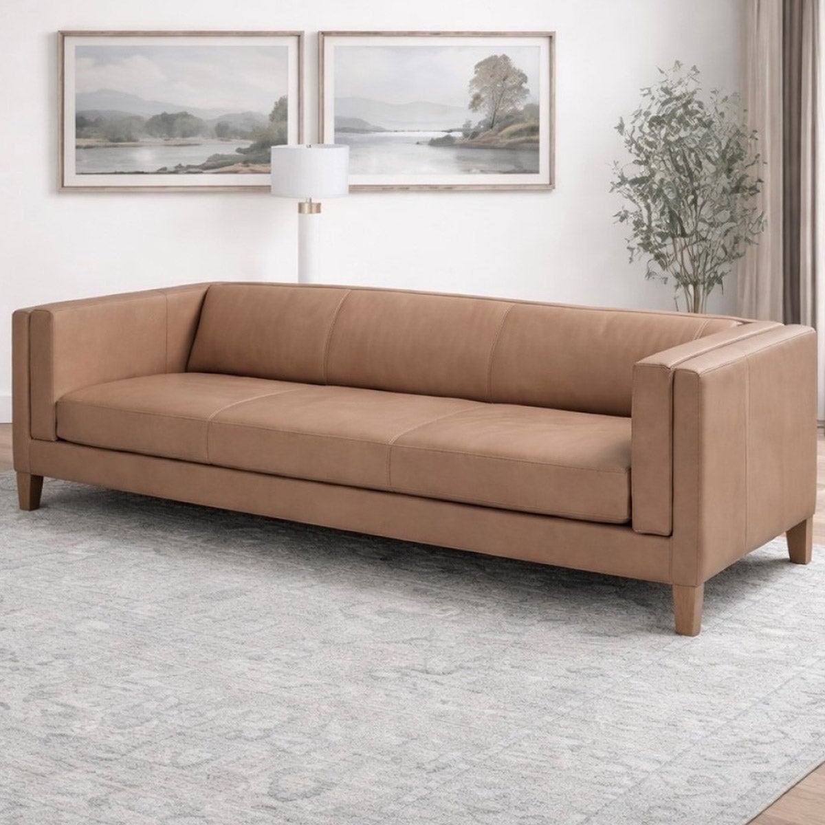 Boyd Top Grain Leather Sofa