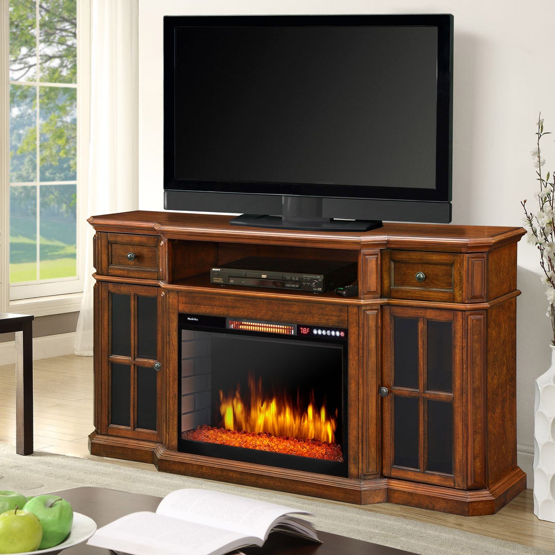 Palisade 60" Media Electric Fireplace