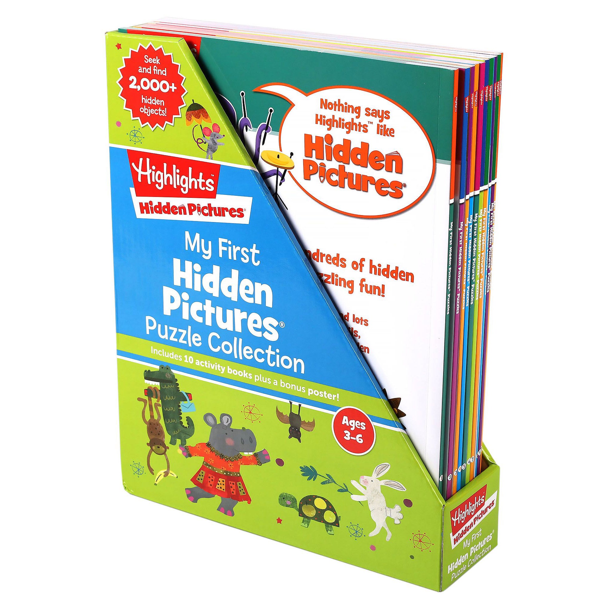 My First Hidden Pictures Puzzle Collection: 10 Book Box Set