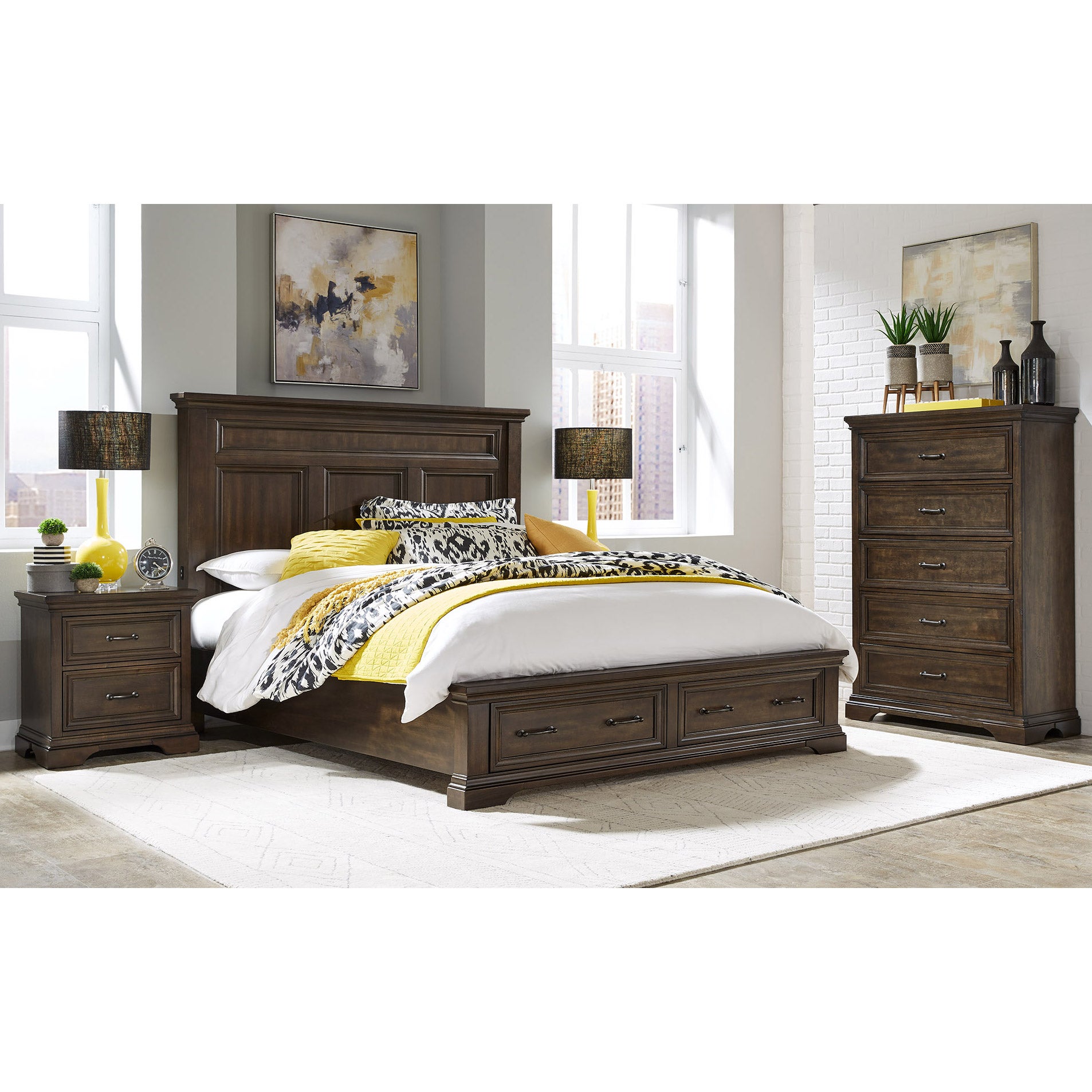 Pacific Grove King Storage Bed
