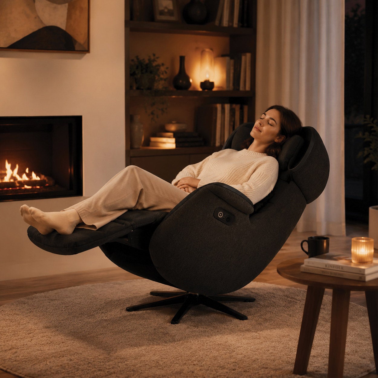 Ogawa Nova 3D Massage Chair with Swivel Base and Immersive Bluetooth Audio