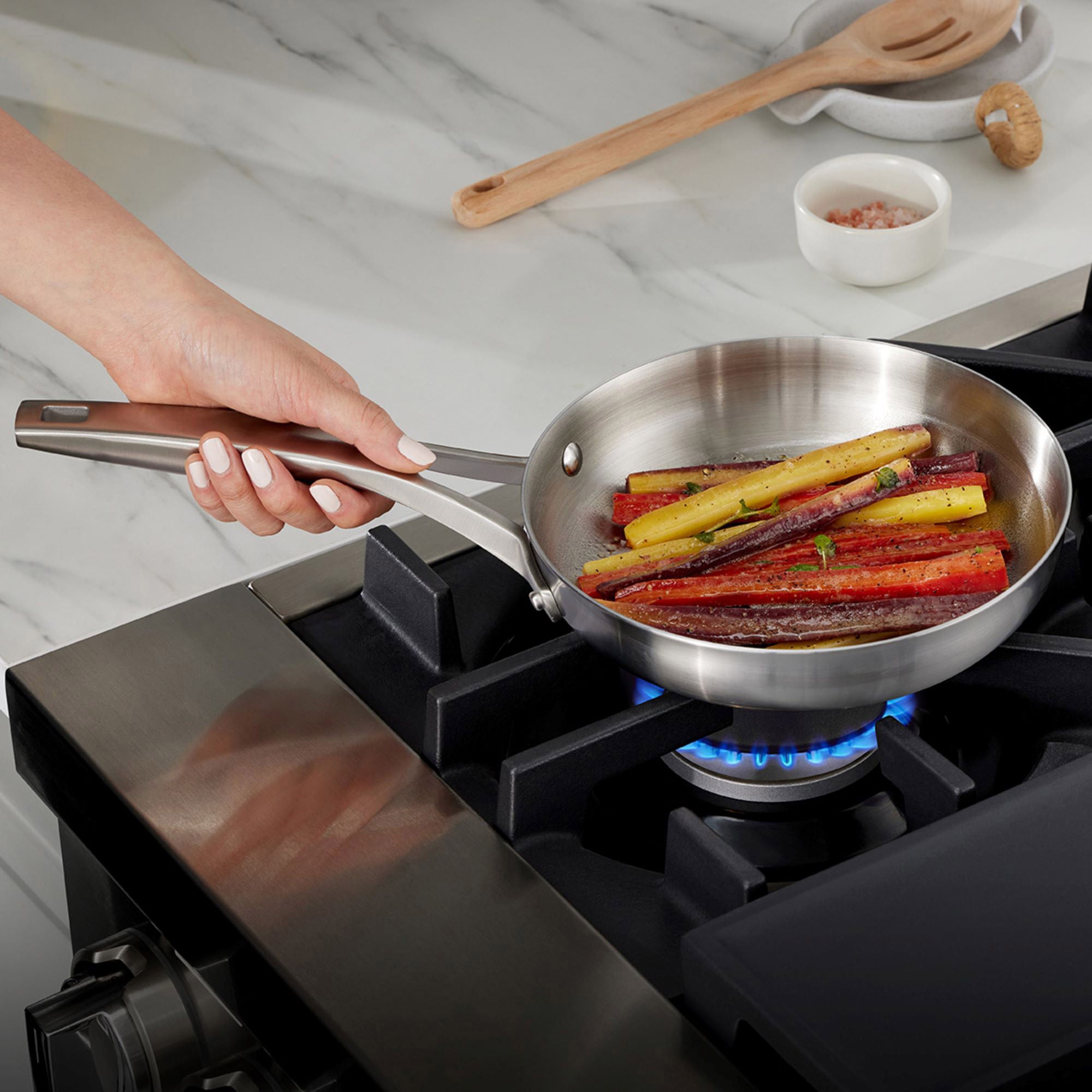 Calphalon Premier Tri-Ply 12-piece Stainless Steel Cookware Set