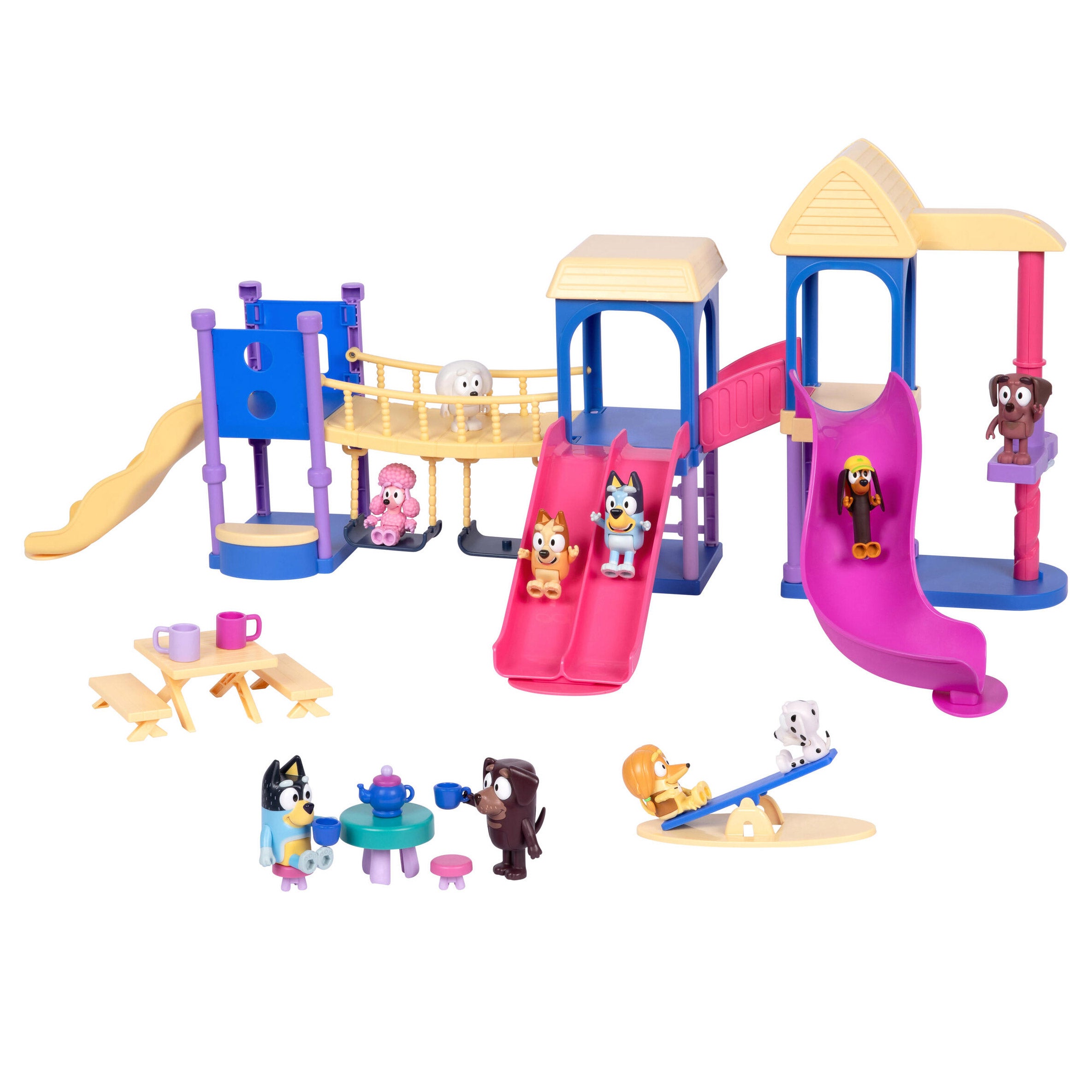 Bluey's Playdate Playground Set