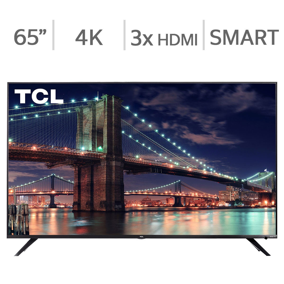TCL 65" Class - 6 Series - 4K Ultra HD Roku LED LCD TV