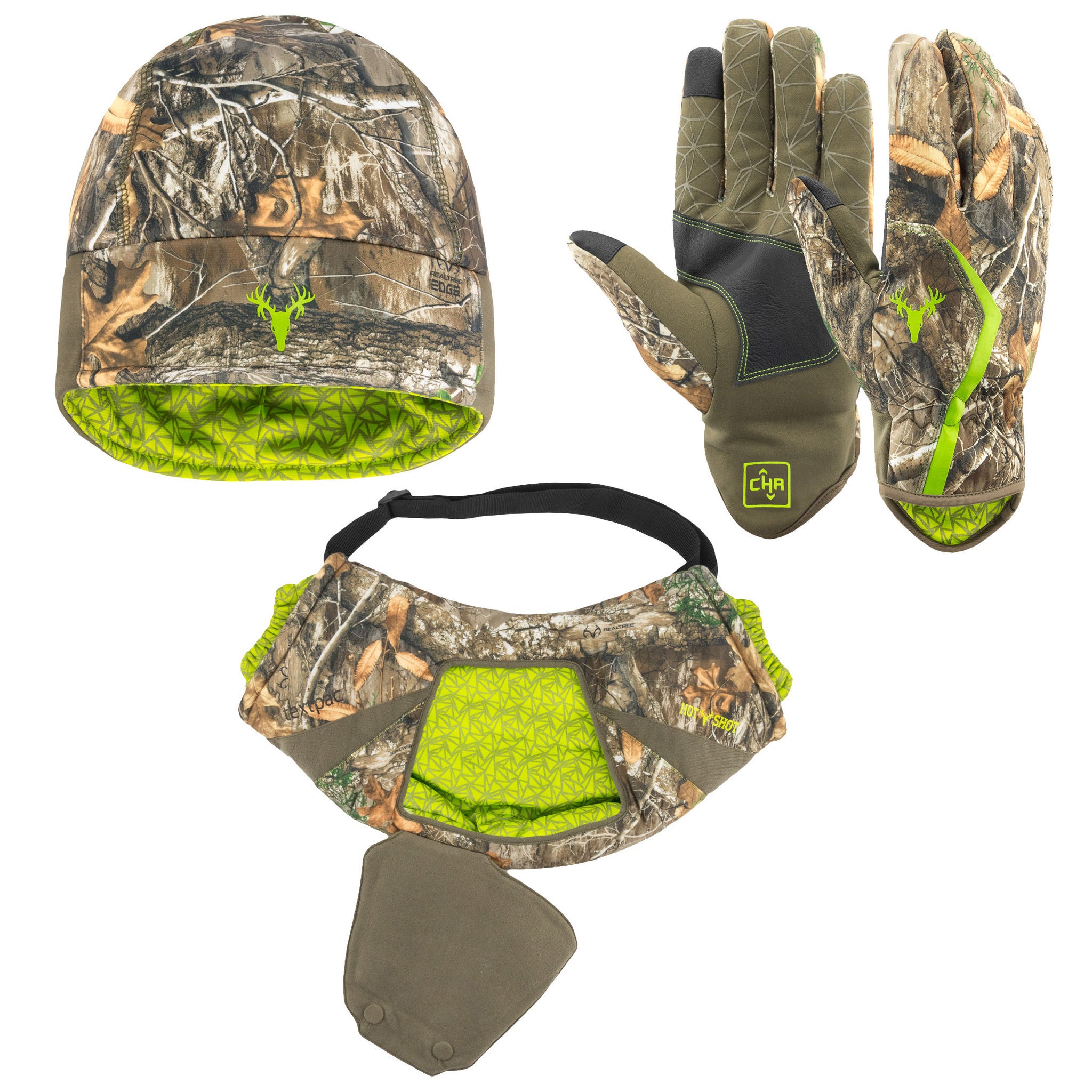 Realtree Thermal Heat Regulating Tech 3-piece Collection