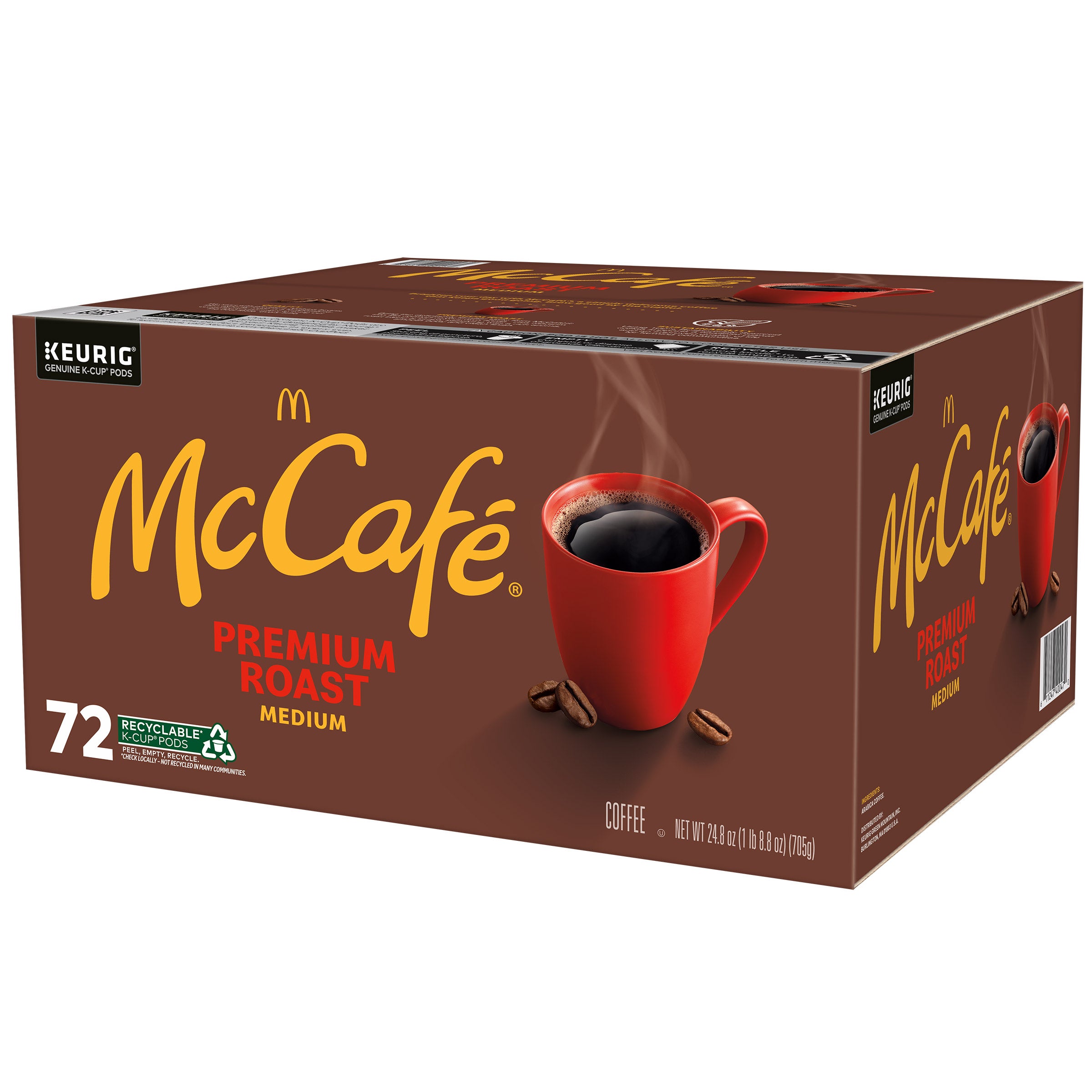 McCafe Premium Roast Coffee K-Cup Pod, 72-count