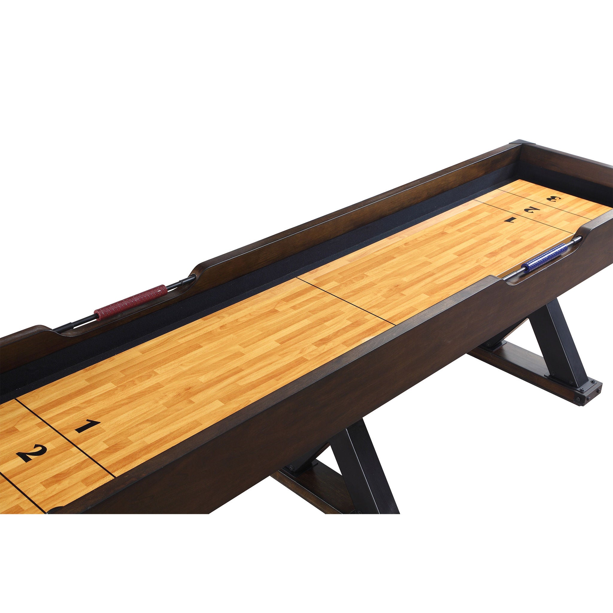Vintage 9' Shuffleboard Table