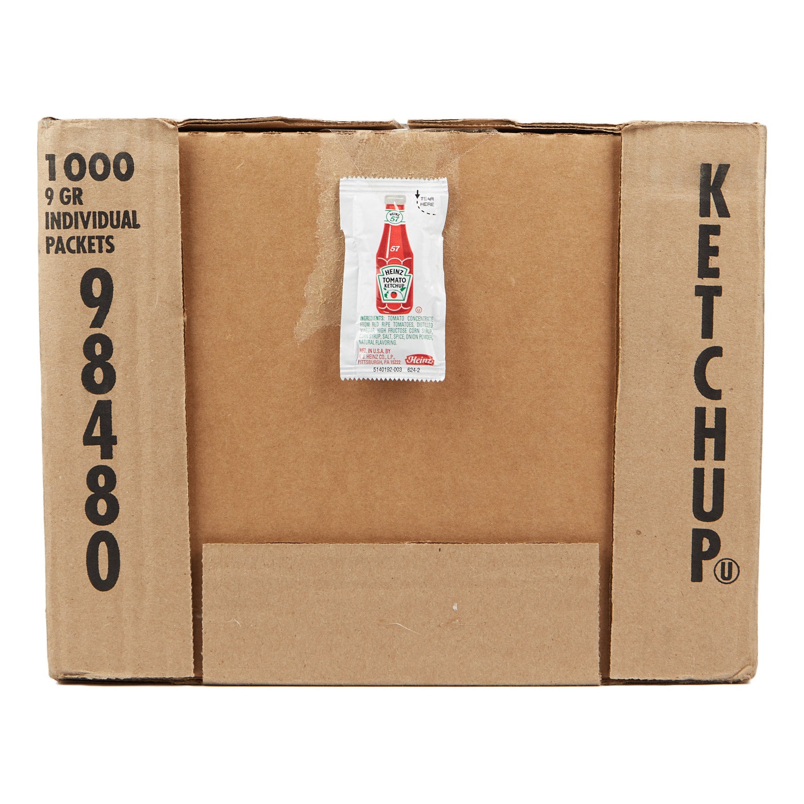 Heinz Tomato Ketchup, Portion Packets, 1000-count