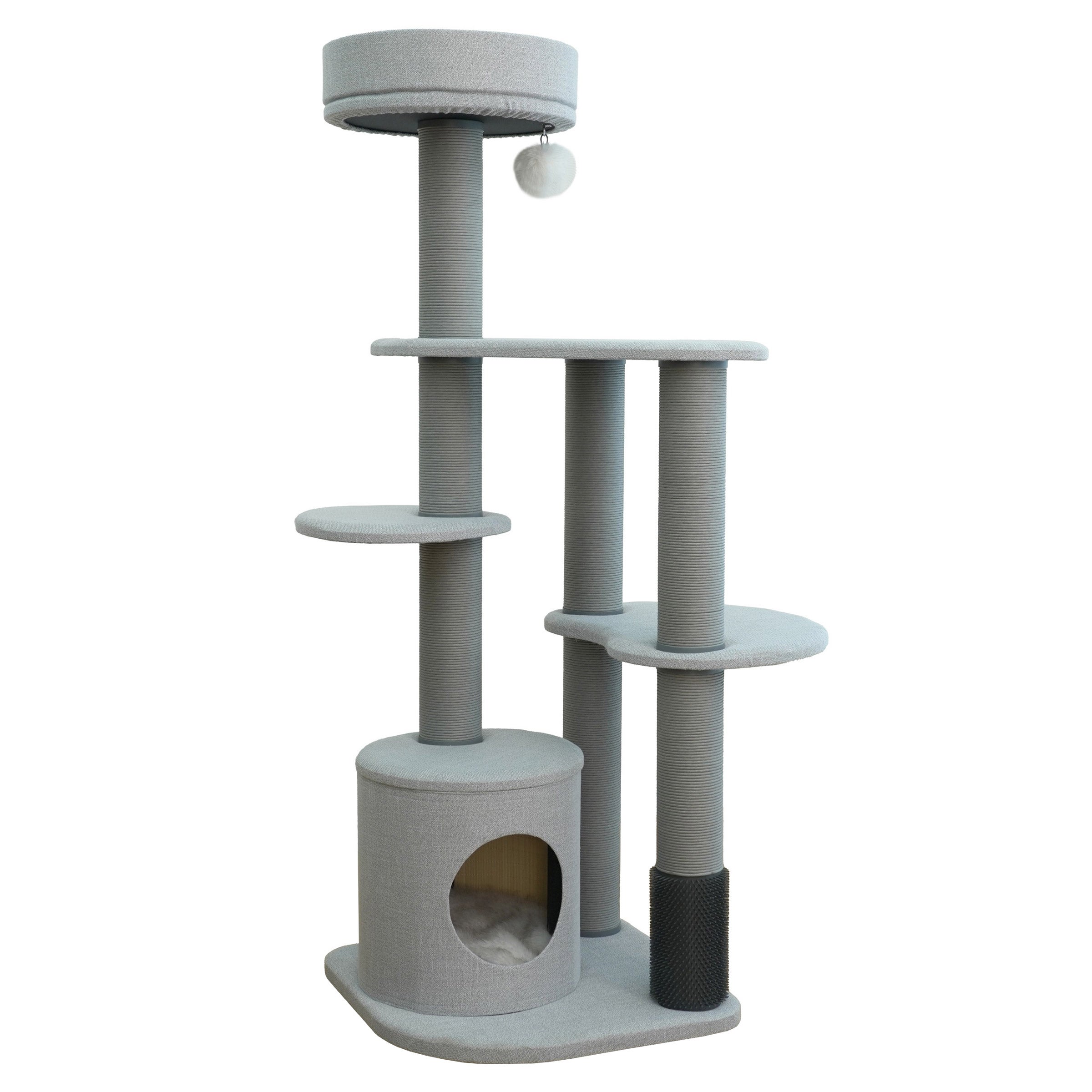 Catry Cohos 64" Cat Tree with High Back Sofa
