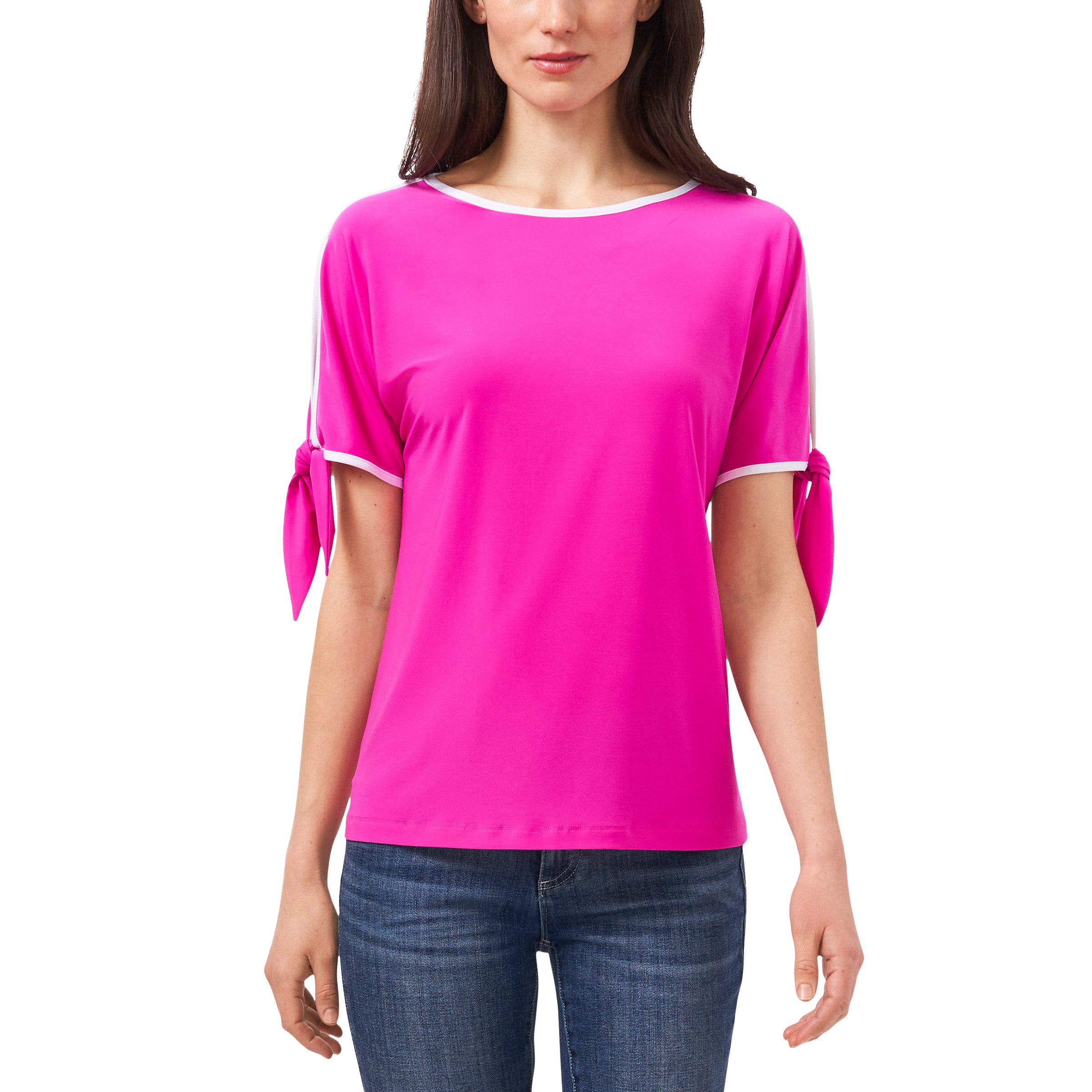 Two by Vince Camuto Ladies' Tie Sleeve Top