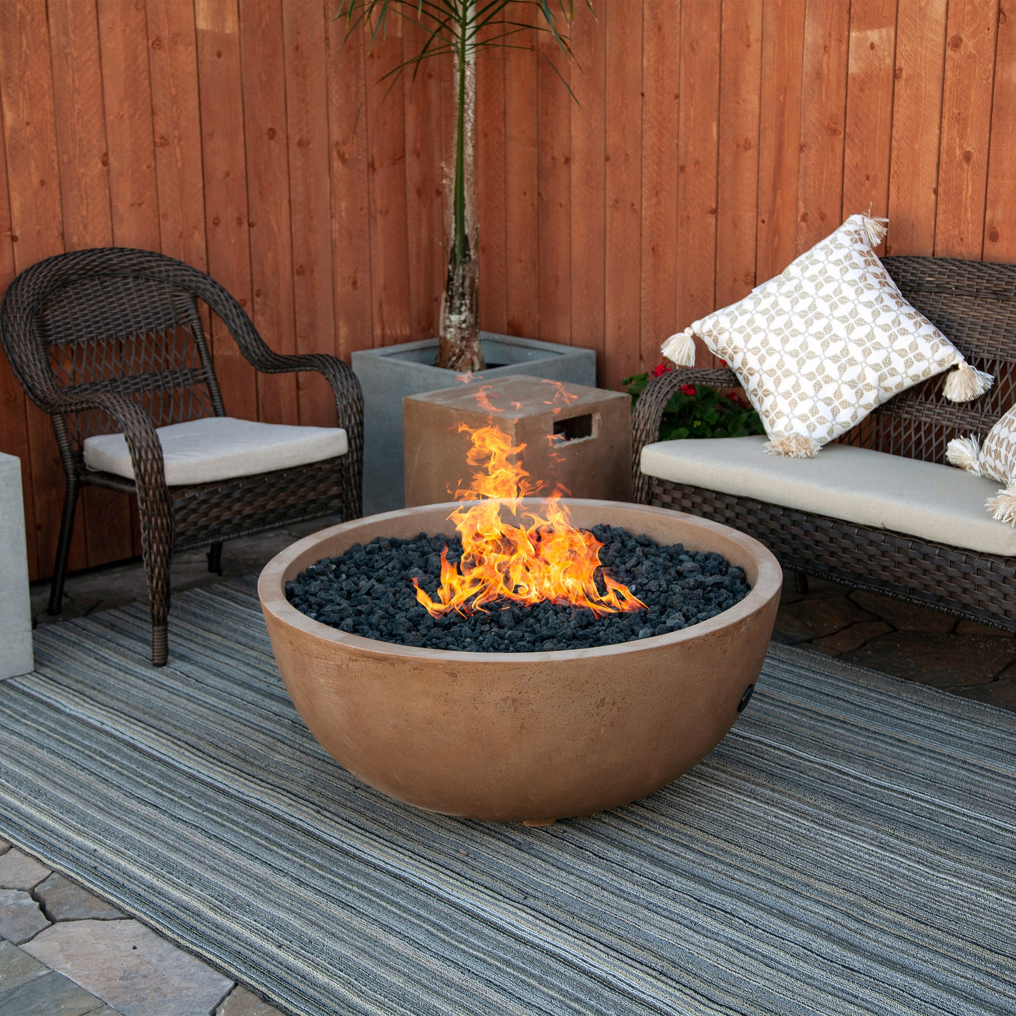 Pasadena Cement Fire Bowl