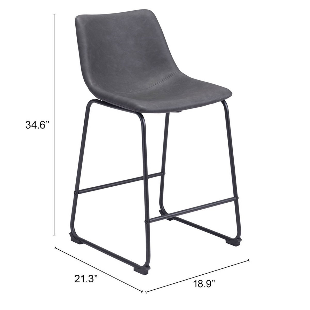Kai 24” Barstool, 2-pack