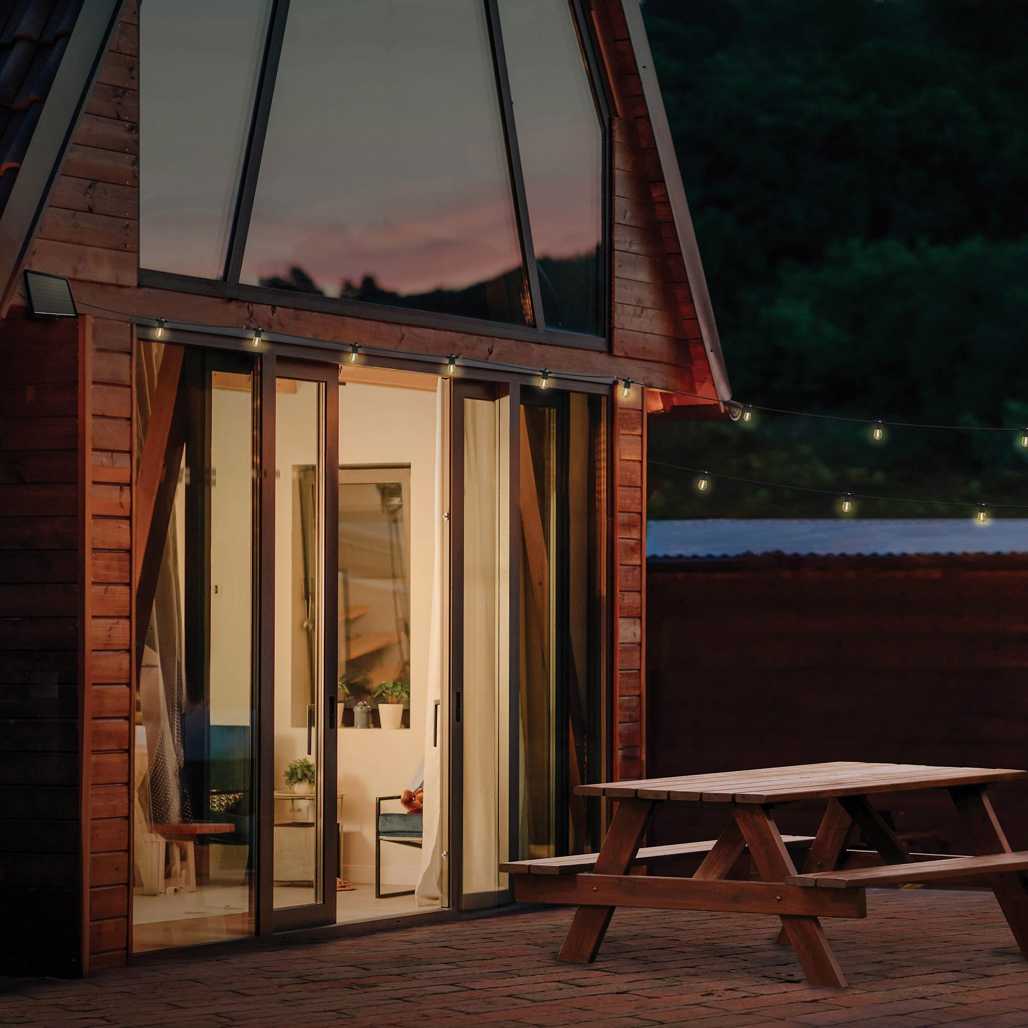 Sunforce 36' 18 LED Solar String Lights