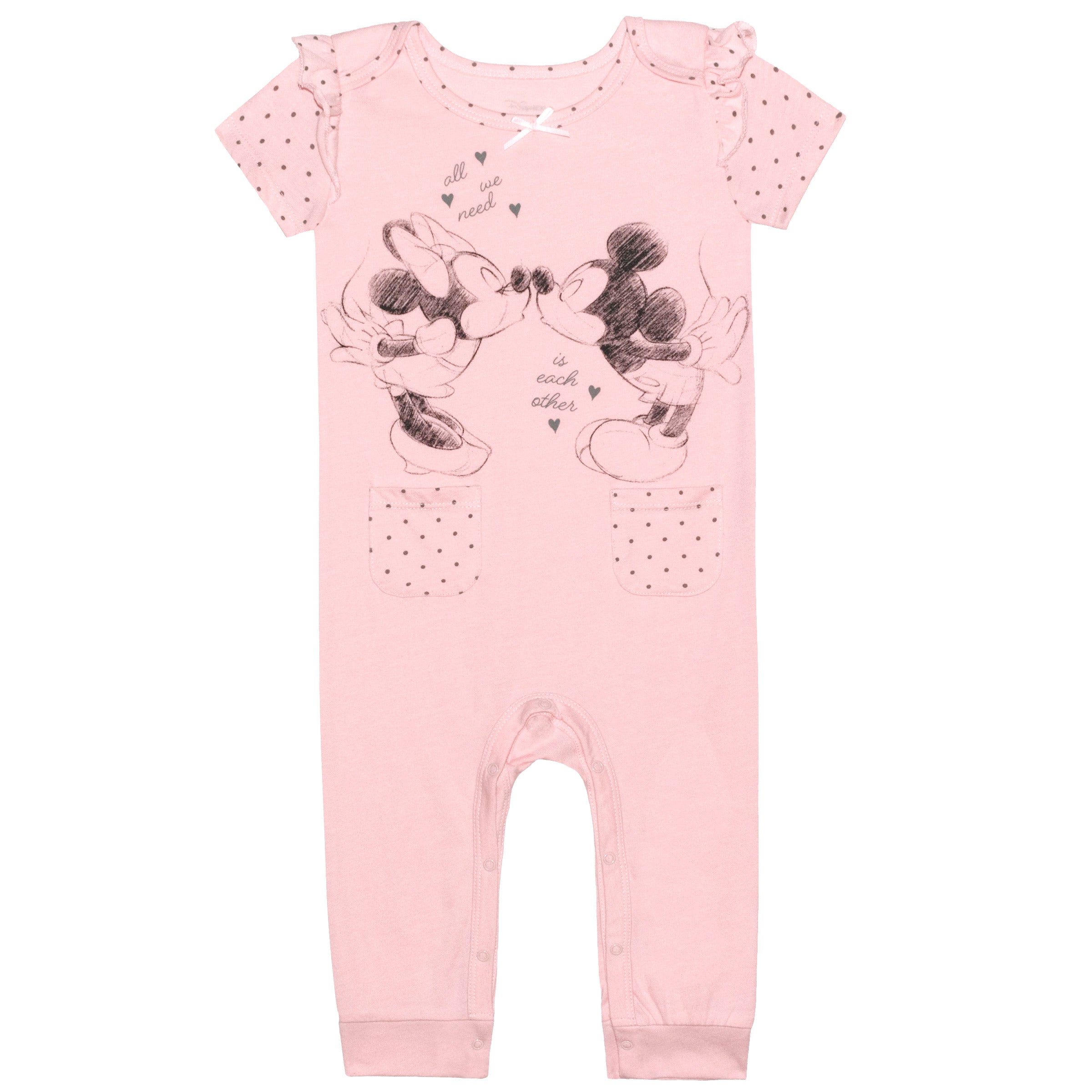 Minnie Infant 3-pack Romper Set