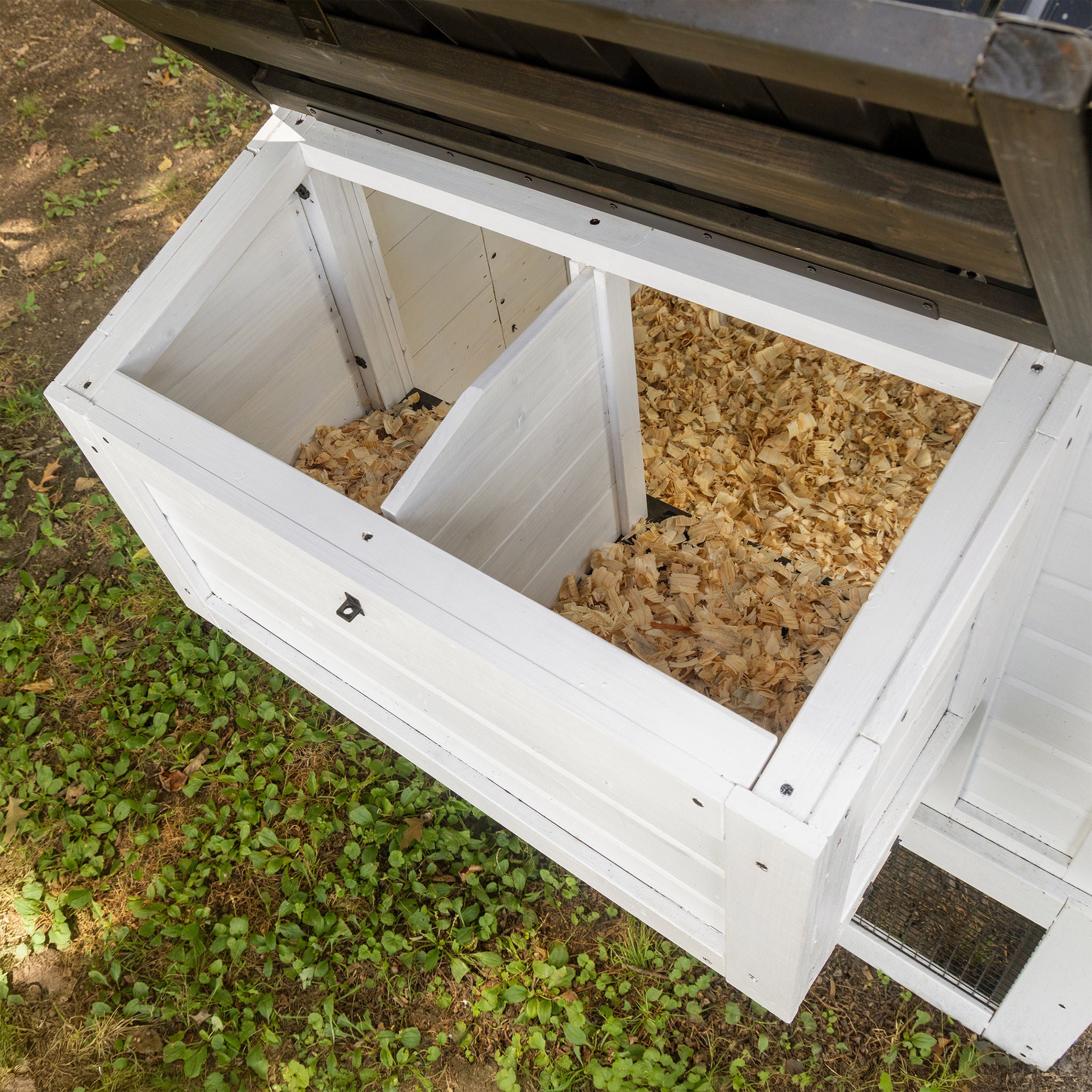 Backyard Discovery Sweetwater White Chicken Coop