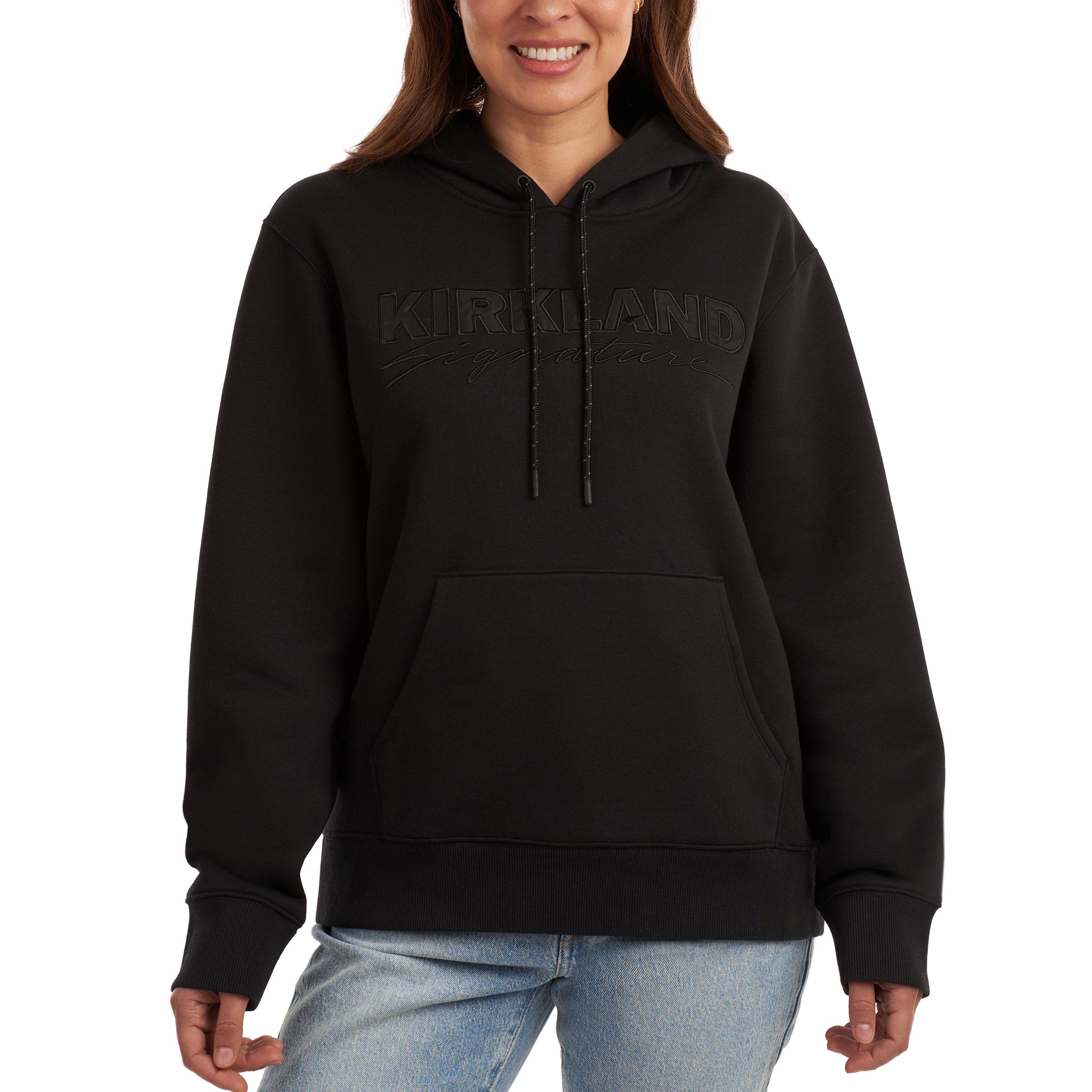 Kirkland Signature Unisex Logo Tonal Hoodie