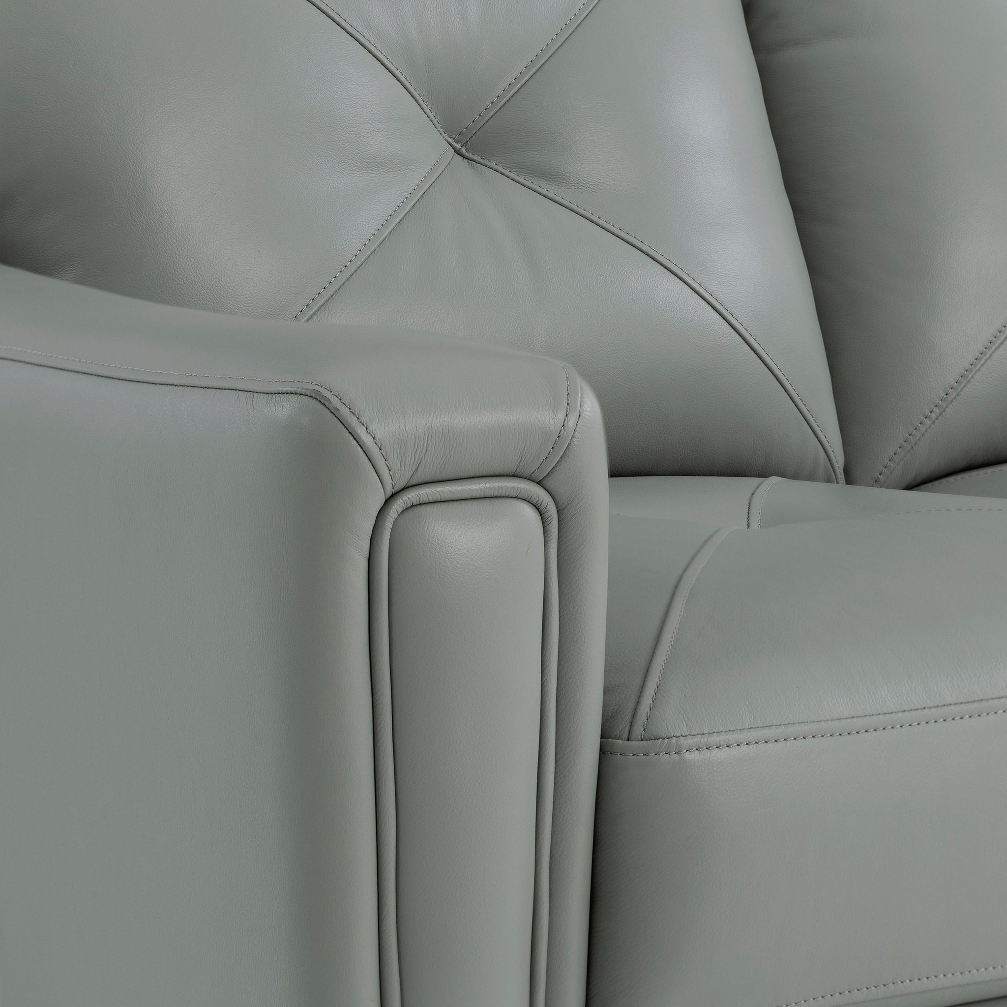 Atmore Top Grain Leather Loveseat