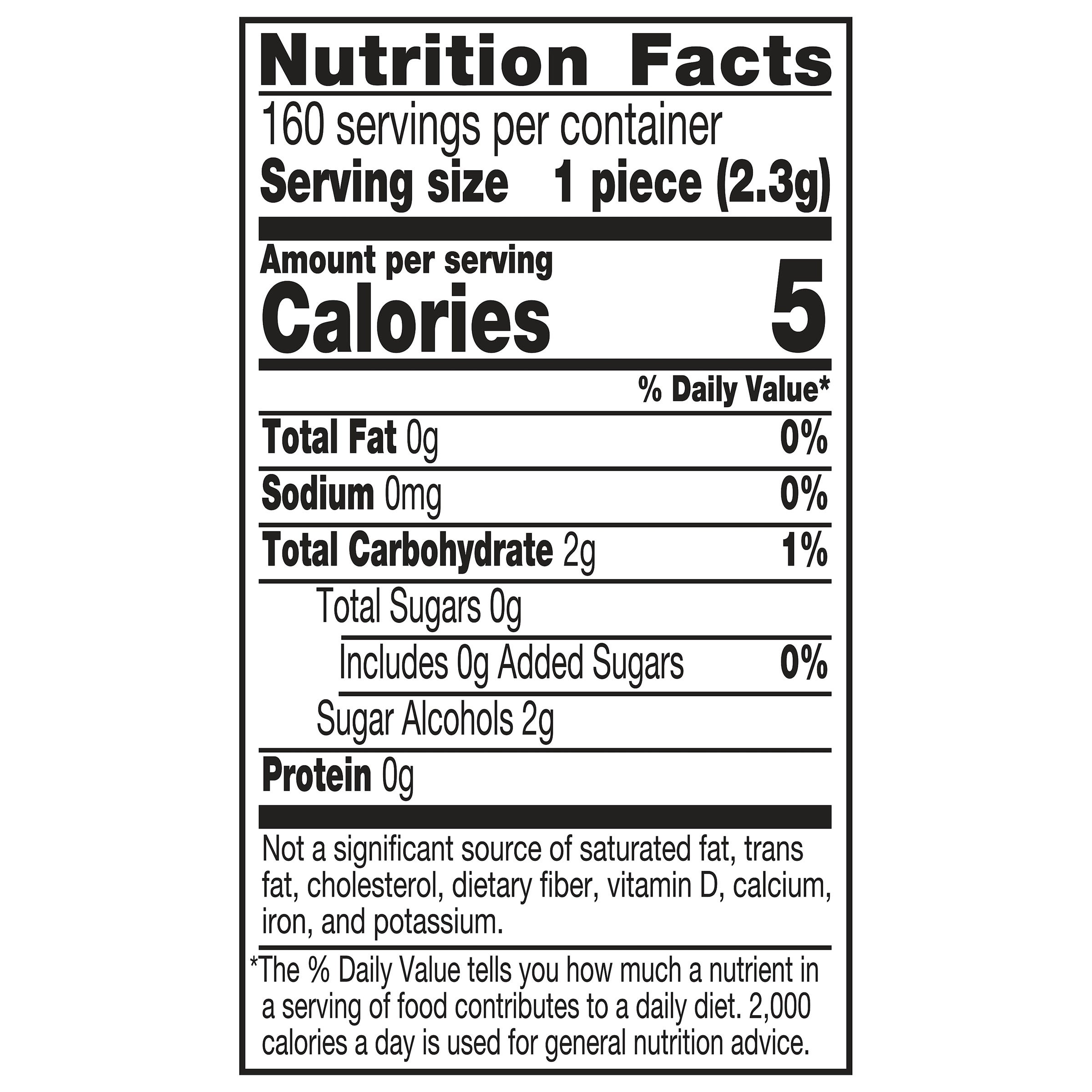 Ice Breakers Ice Cubes Sugar Free Gum, Wintergreen, 40 pieces, 4-count