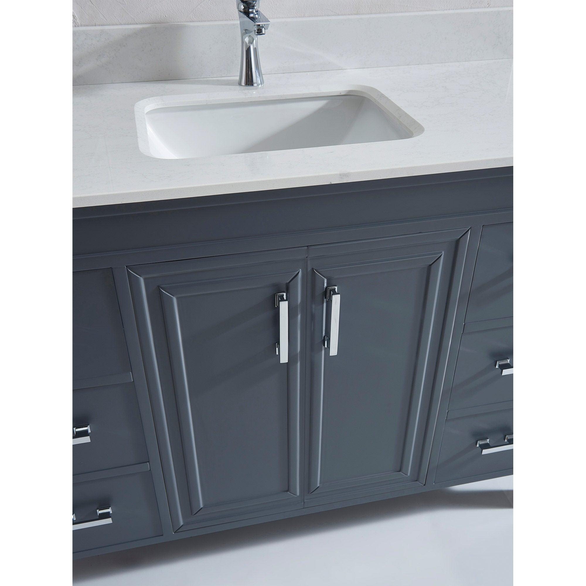 Corniche 48" Pepper Gray Vanity by Studio Bathe