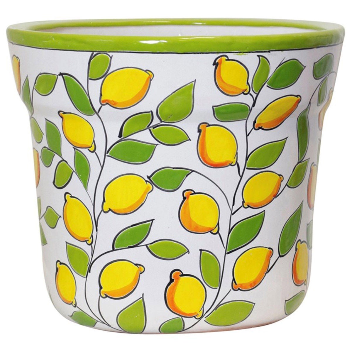 19" Talavera Style Ceramic Planter