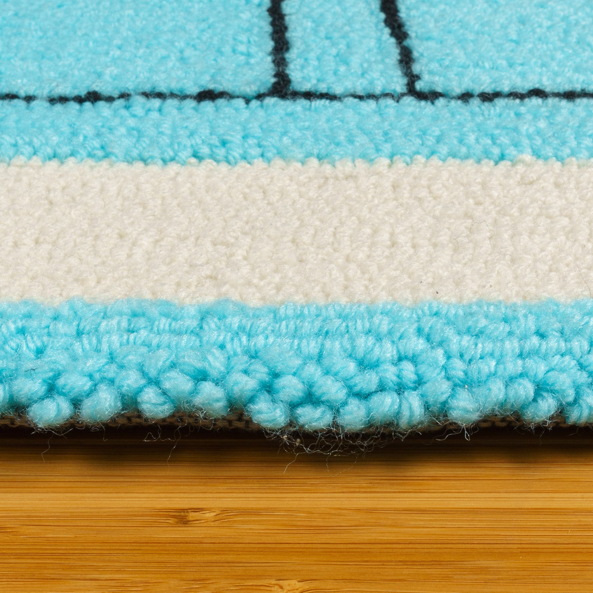 Spring Summer Hooked Rug