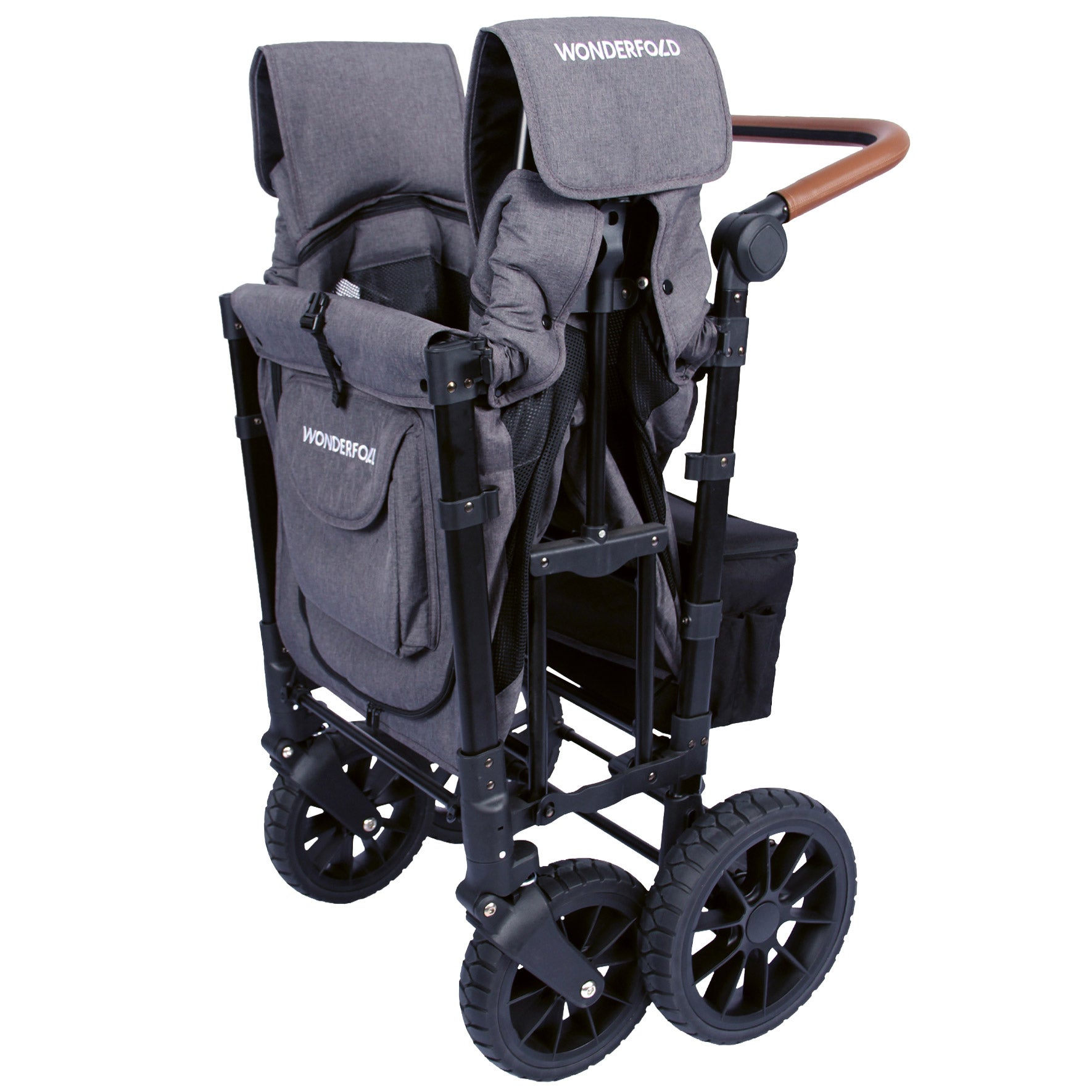 WonderFold W2 Luxe Double Stroller Wagon