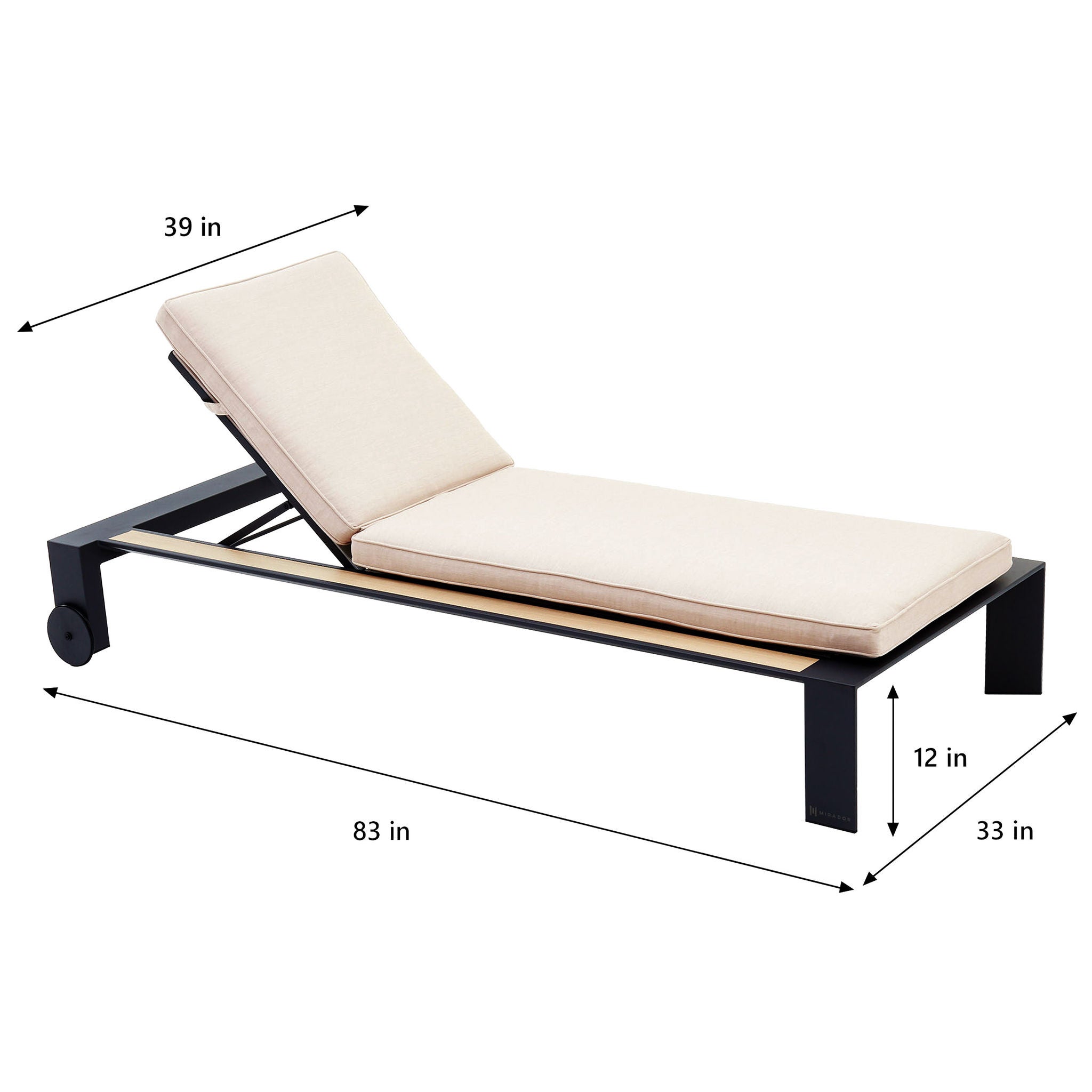 Mirador Sanibel 2-pack Chaise Lounge Set