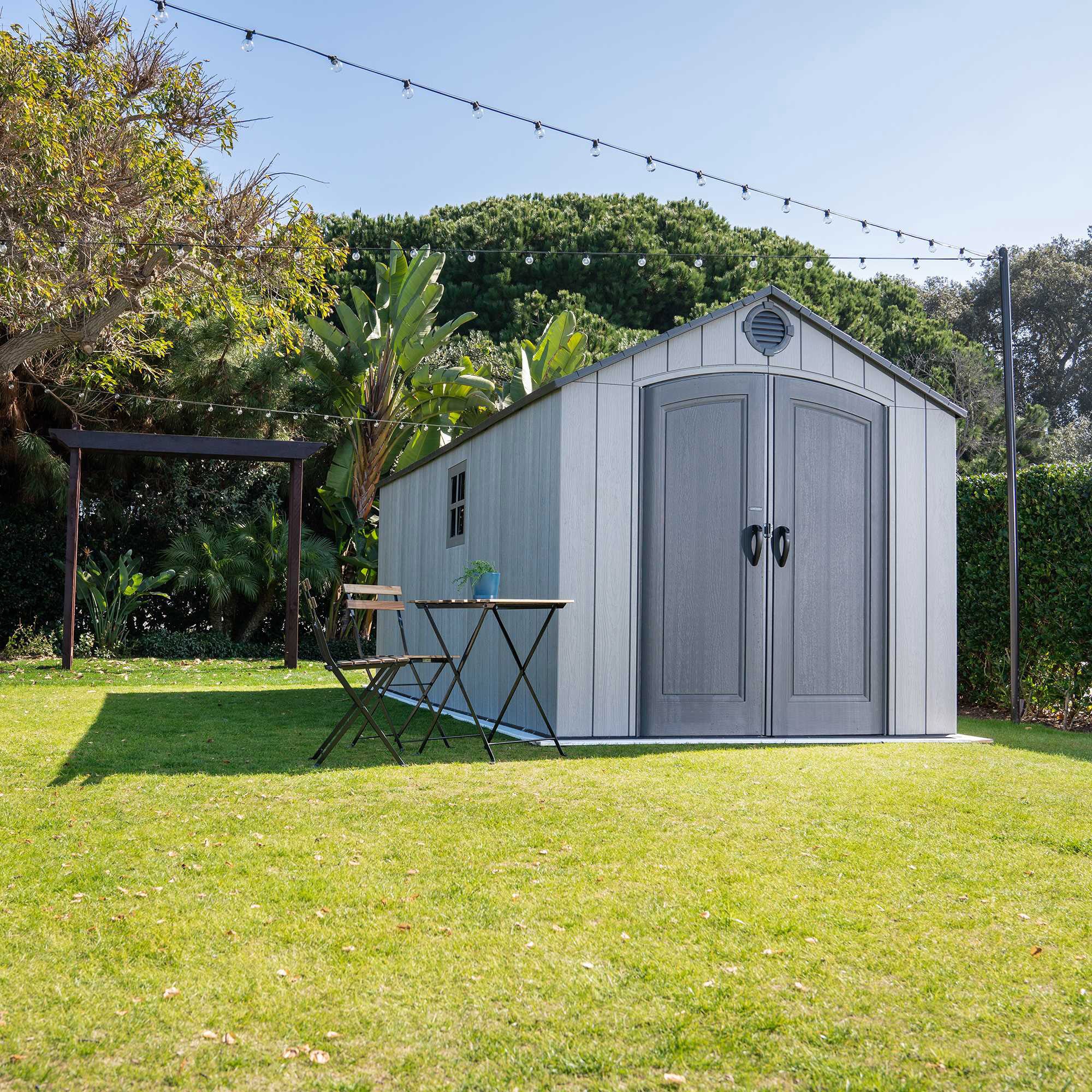 Lifetime Resin Outdoor 8' x 17.5' Storage Shed