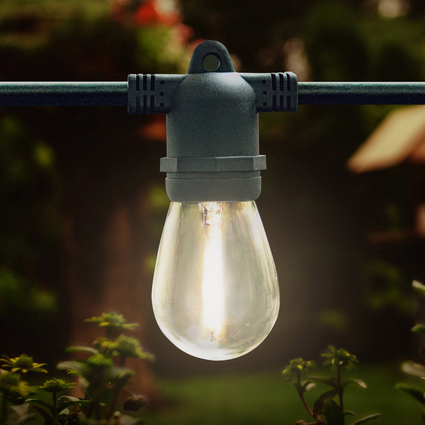 Sunforce 35' Solar String Lights with Remote Control