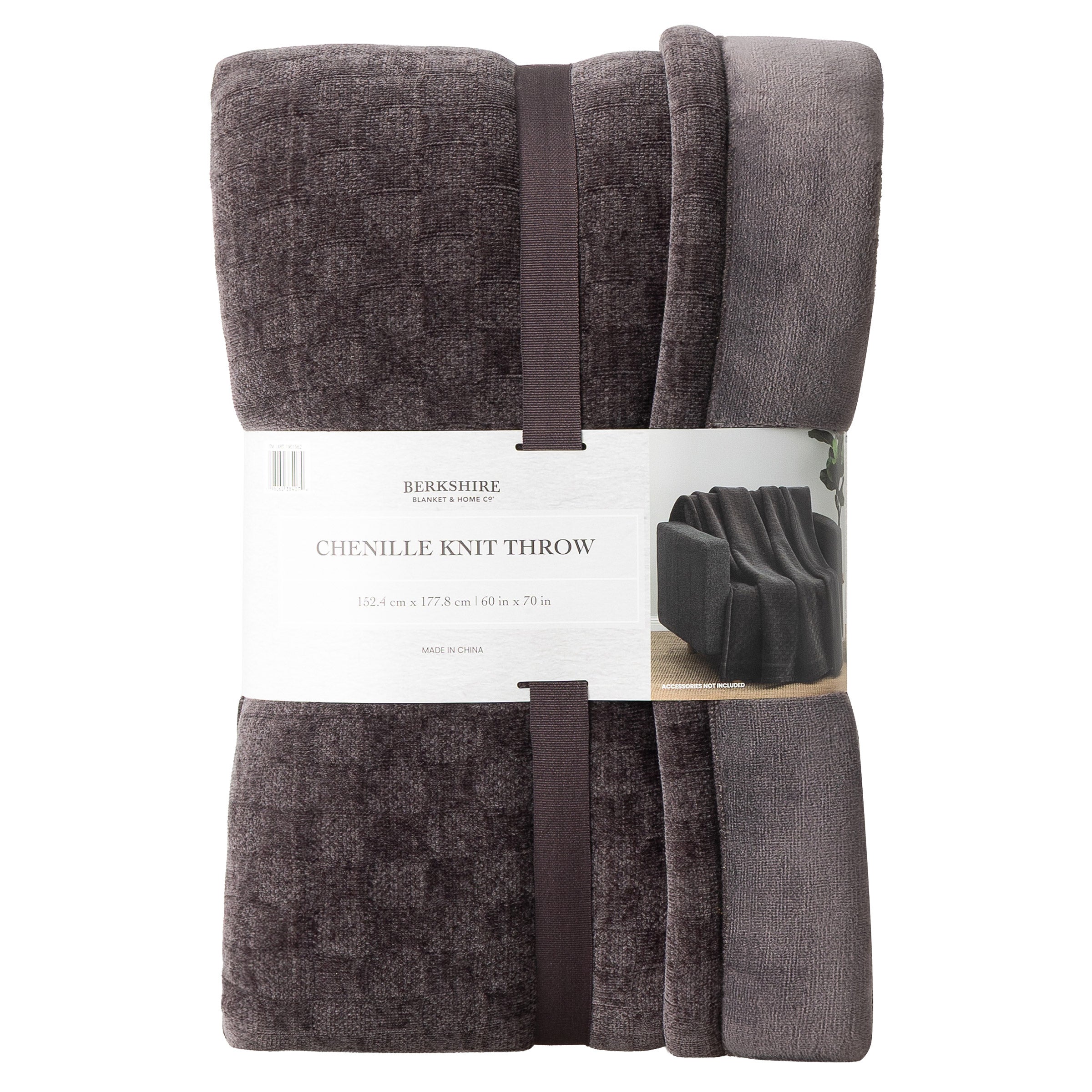Berkshire Chenille Knit Throw
