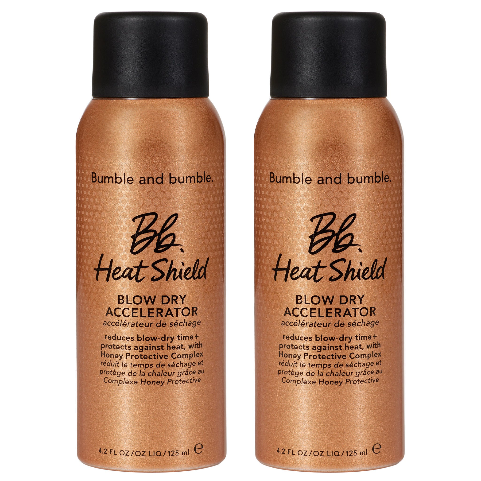 Bumble & Bumble Heat Shield Blow Dry Accelerator, 4.2 fl oz, 2-pack