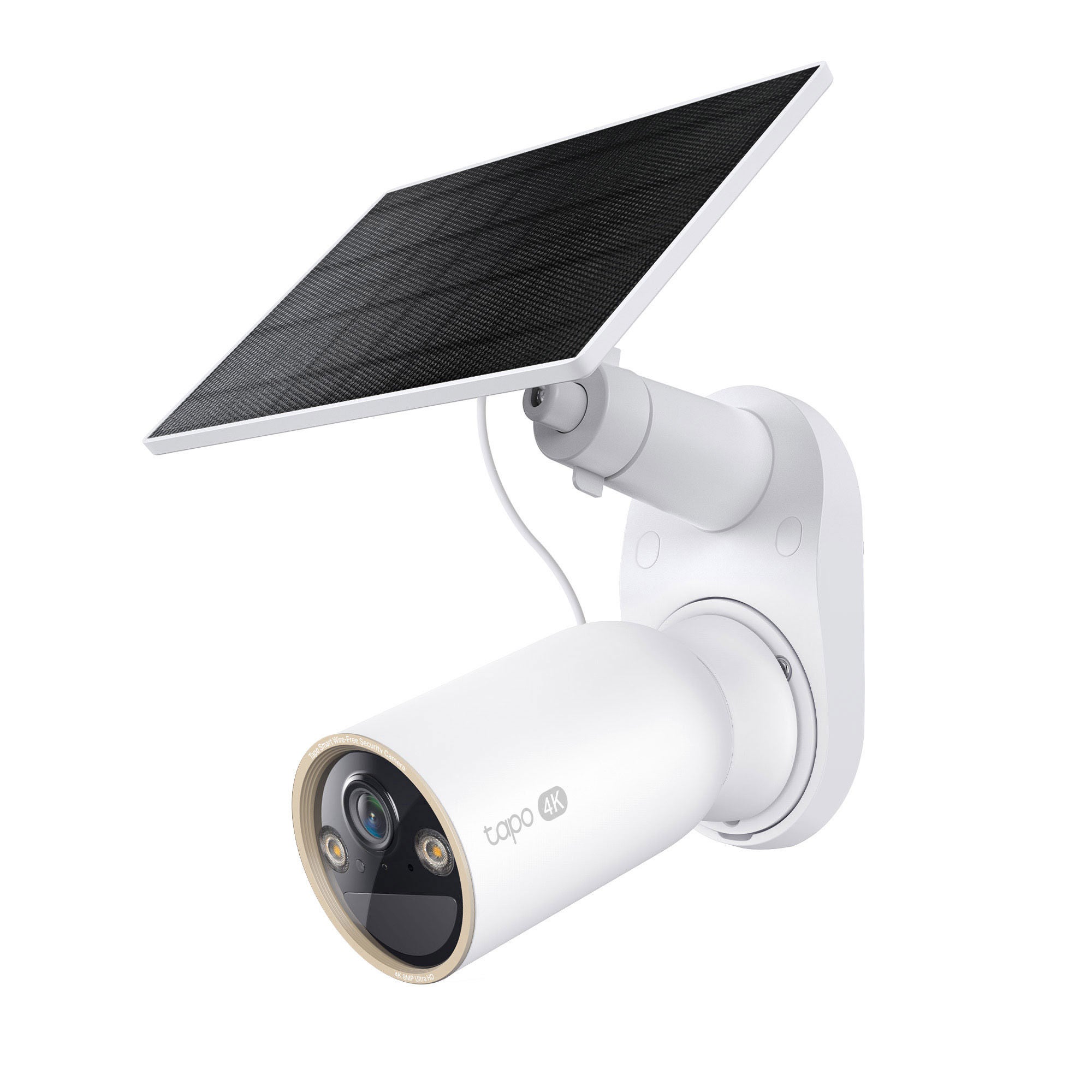 TP-Link Tapo 4K Wireless Solar Security Camera, microSD Included, No Fees, 3-pack